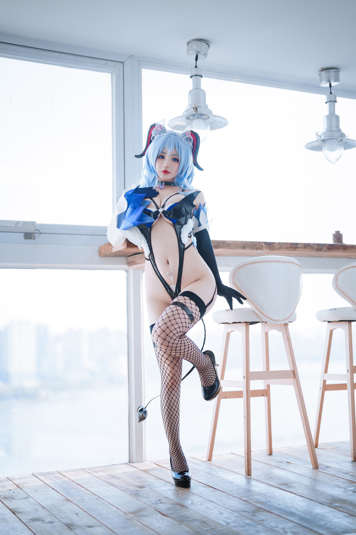 Cosplay 桜井宁宁 甘雨(7)