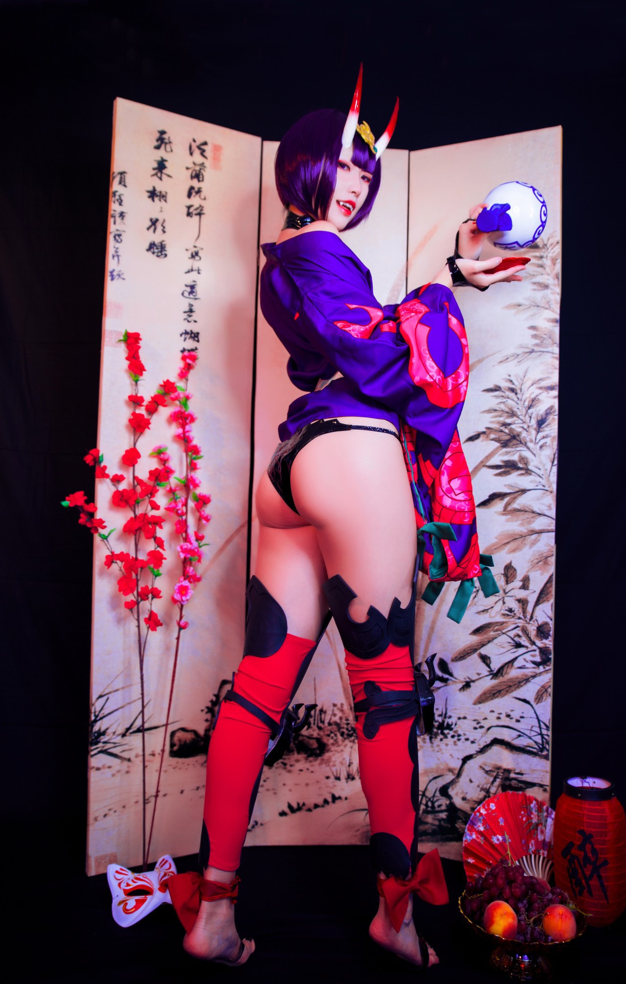 Cosplay Misswarmj 酒吞童子女仆 Shuten Douji(2)