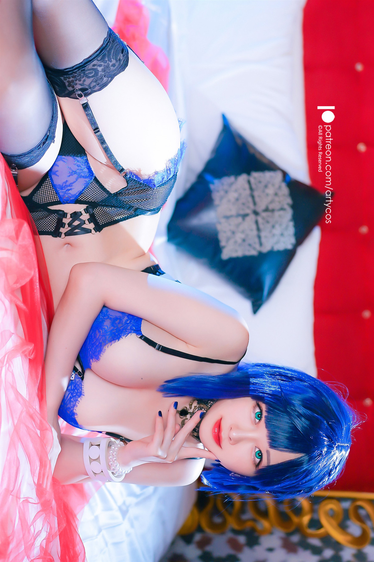 Cosplay Arty亞緹 Yelan 夜兰 Genshin Set.03(9)