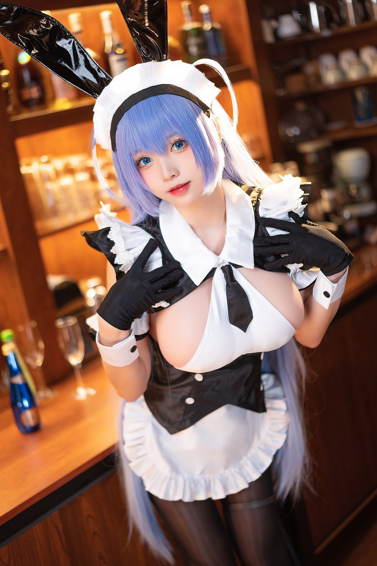 Cosplay 大大卷卷小卷 碧蓝航线 花园酒保(2)