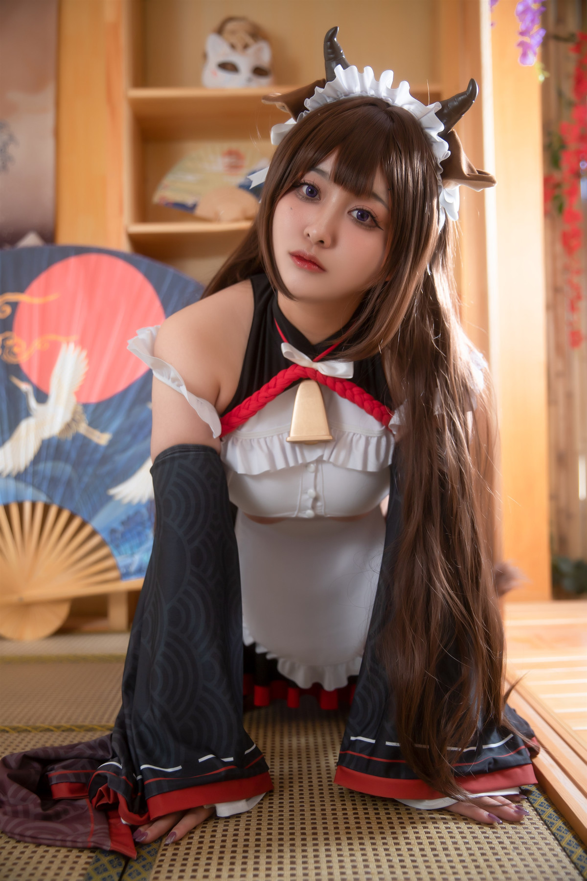 Cosplay 洛璃LoLiSAMA 樫野 迷糊女仆(4)