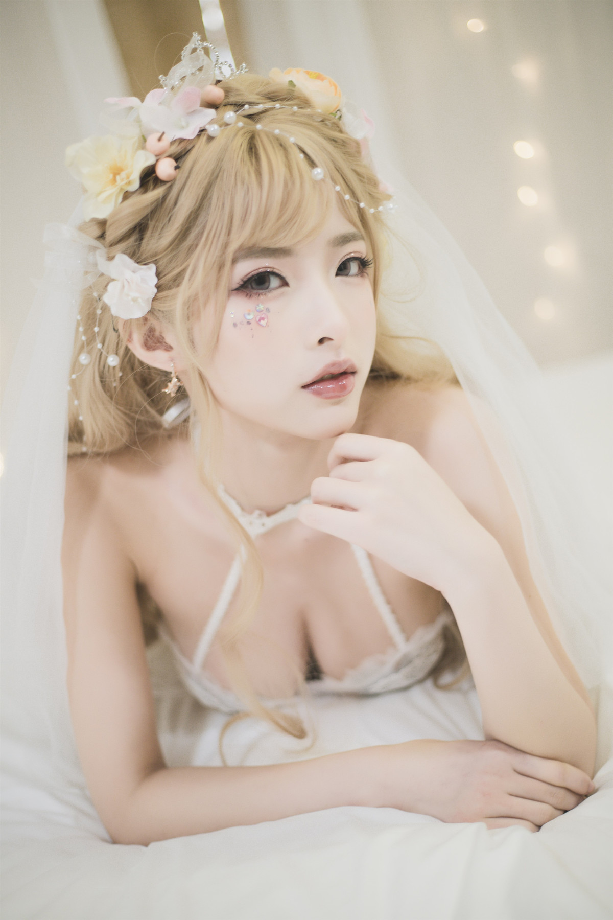 Cosplay 清水由乃 七三花嫁(15)