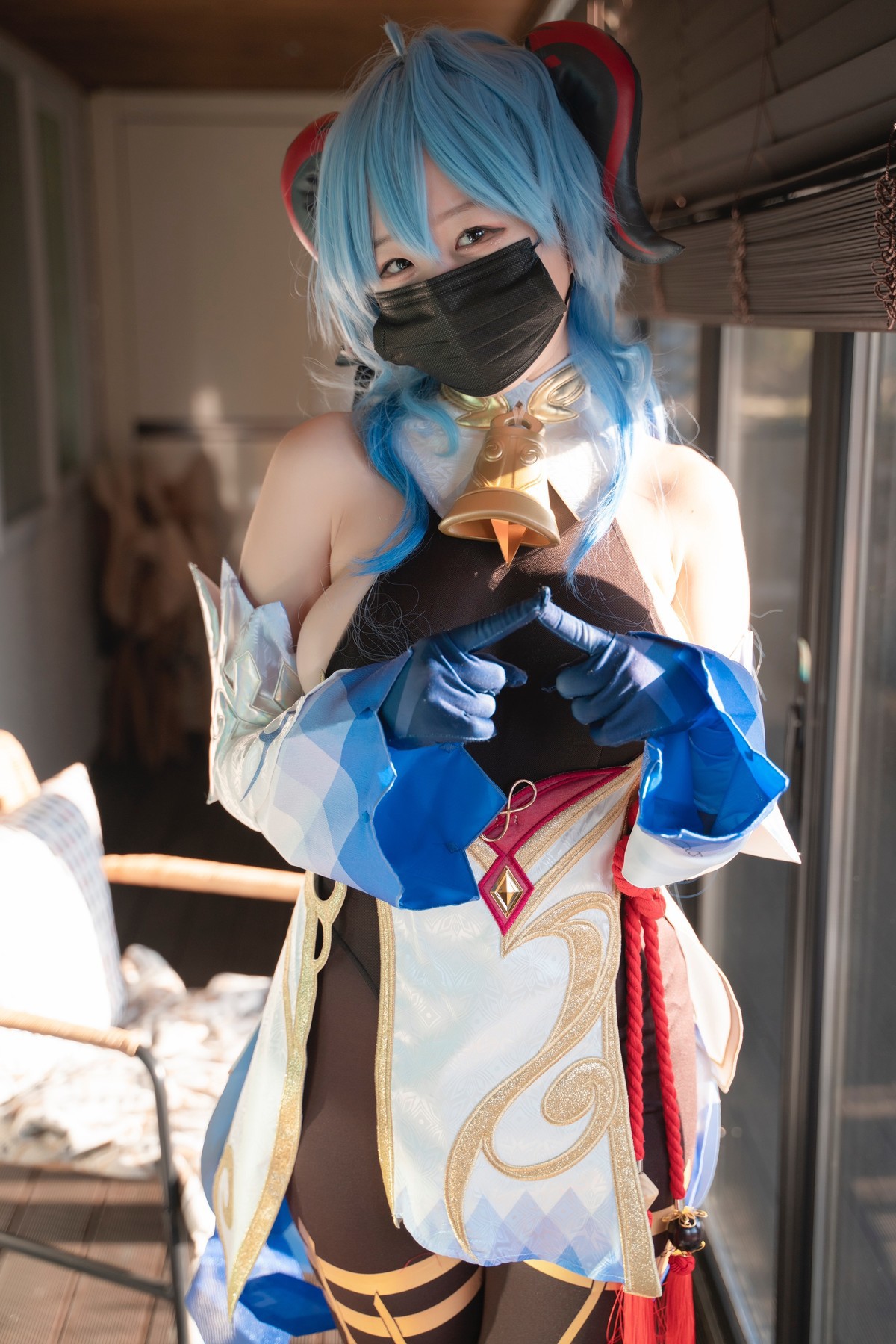 Cosplay EVE &#8211; Genshin Impact 甘雨 Ganyu Set.02(2)