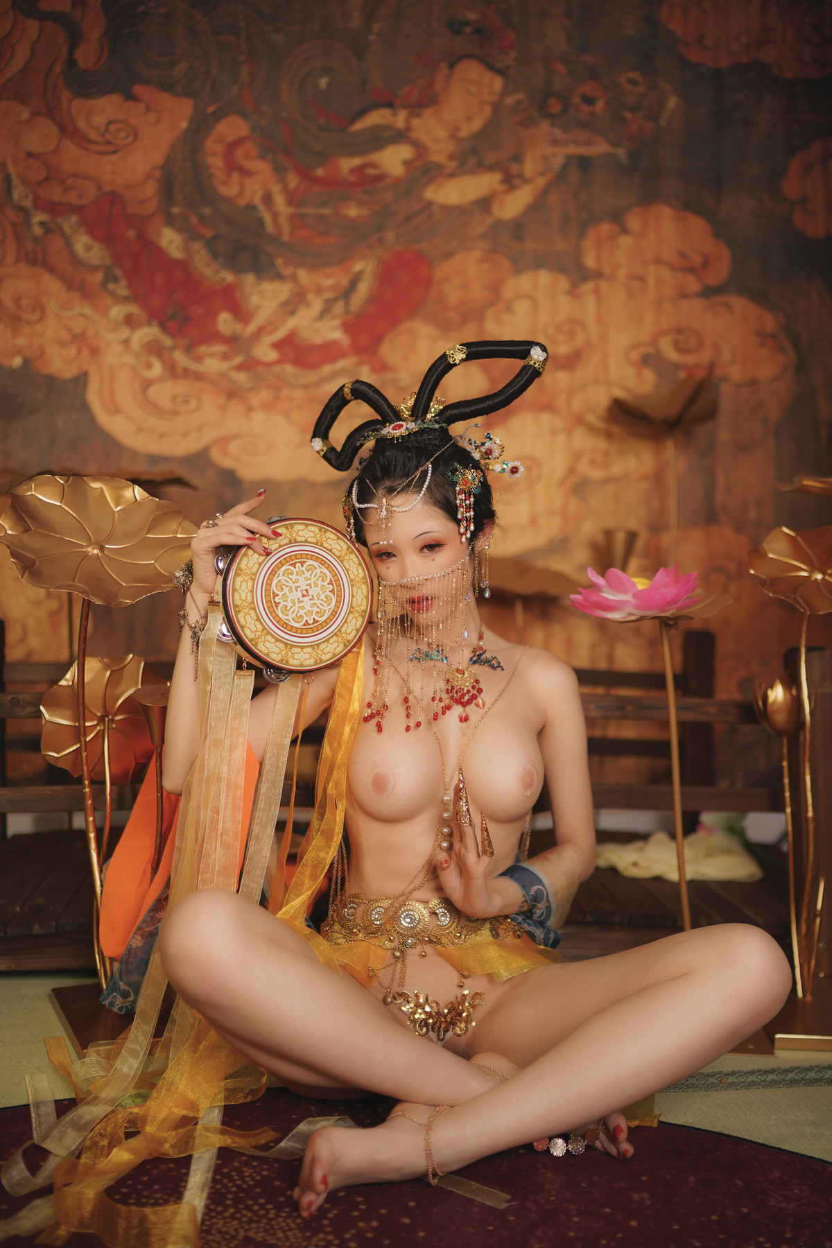 Cosplay 钛合金TiTi 画中仙(50)