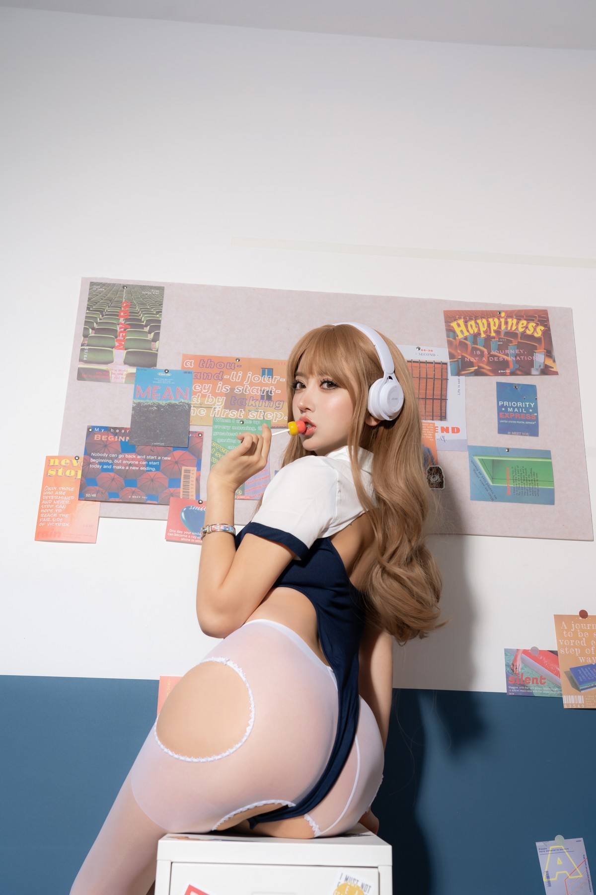 Cosplay 过期米线线喵 甜心恶霸(34)