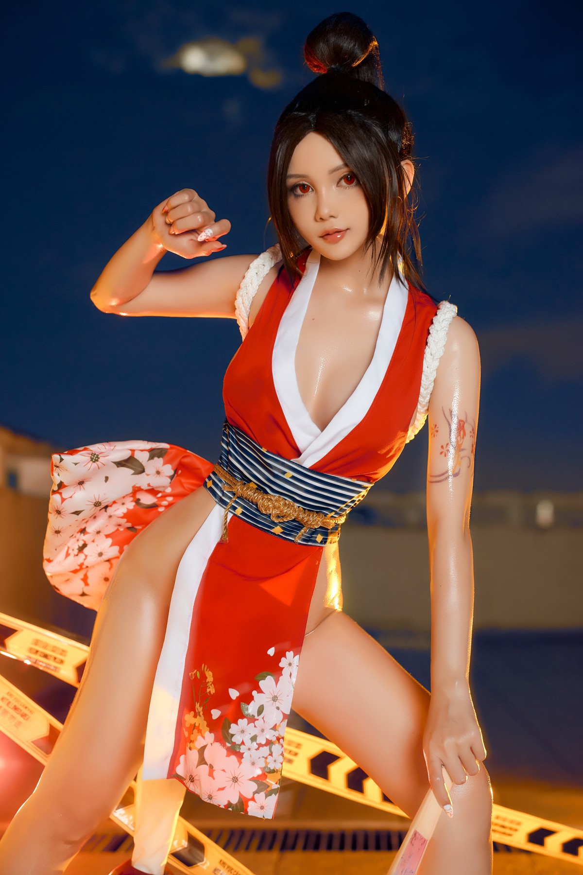 Cosplay JoyceLin 不知火舞 Mai Shiranui(10)