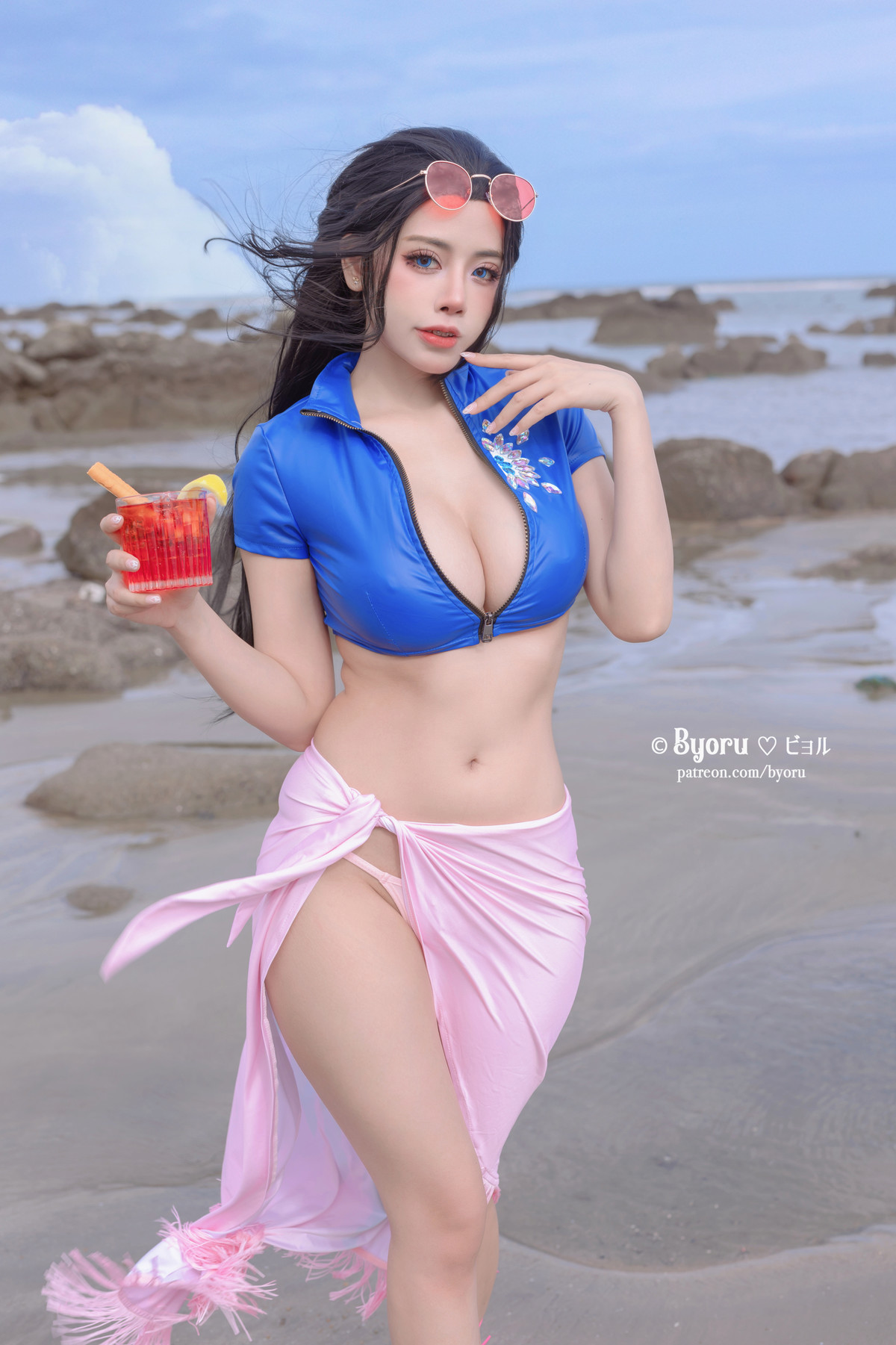 Cosplay 萝莉Byoru Nico Robin ニコ・ロビン