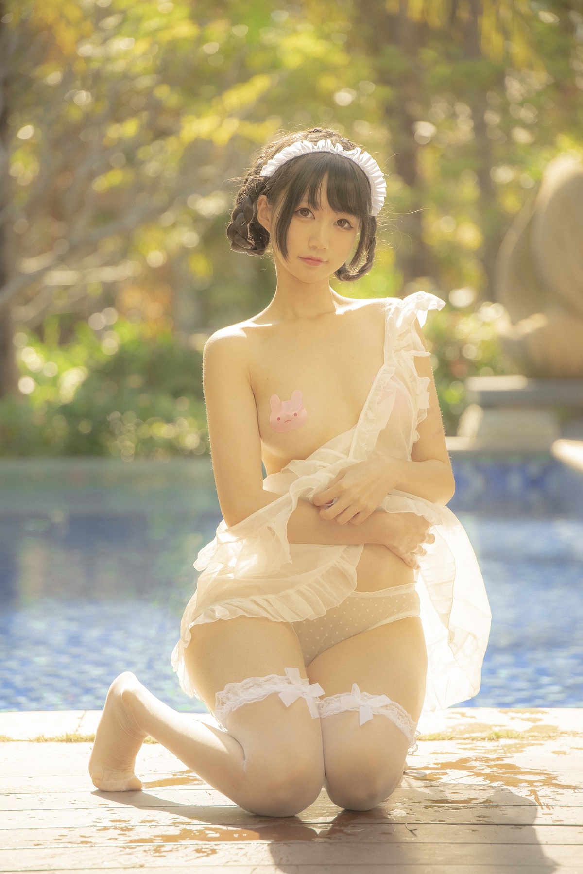 [NAGISA魔物喵] 女仆的夏天 Maid&#8217;s Summer Vol.02(4)