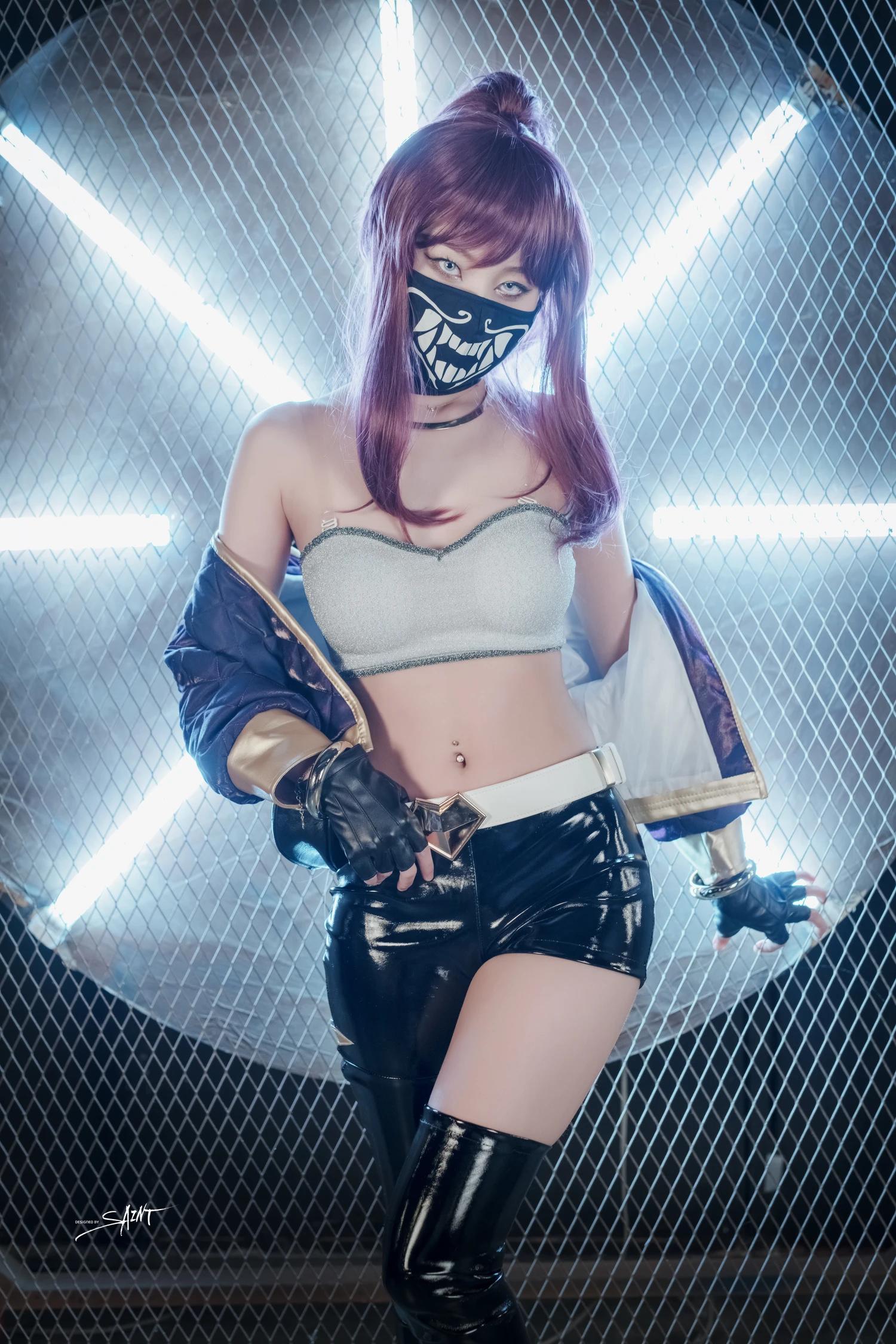 Yuna 유나, [SAINT Photolife] KDA Akali(10)