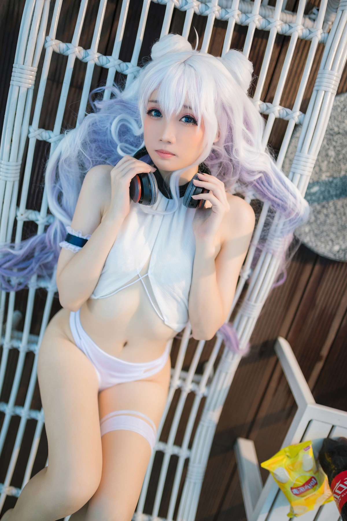 Cosplay 焖焖碳 恶毒泳衣 Vicious Swimsuit(34)