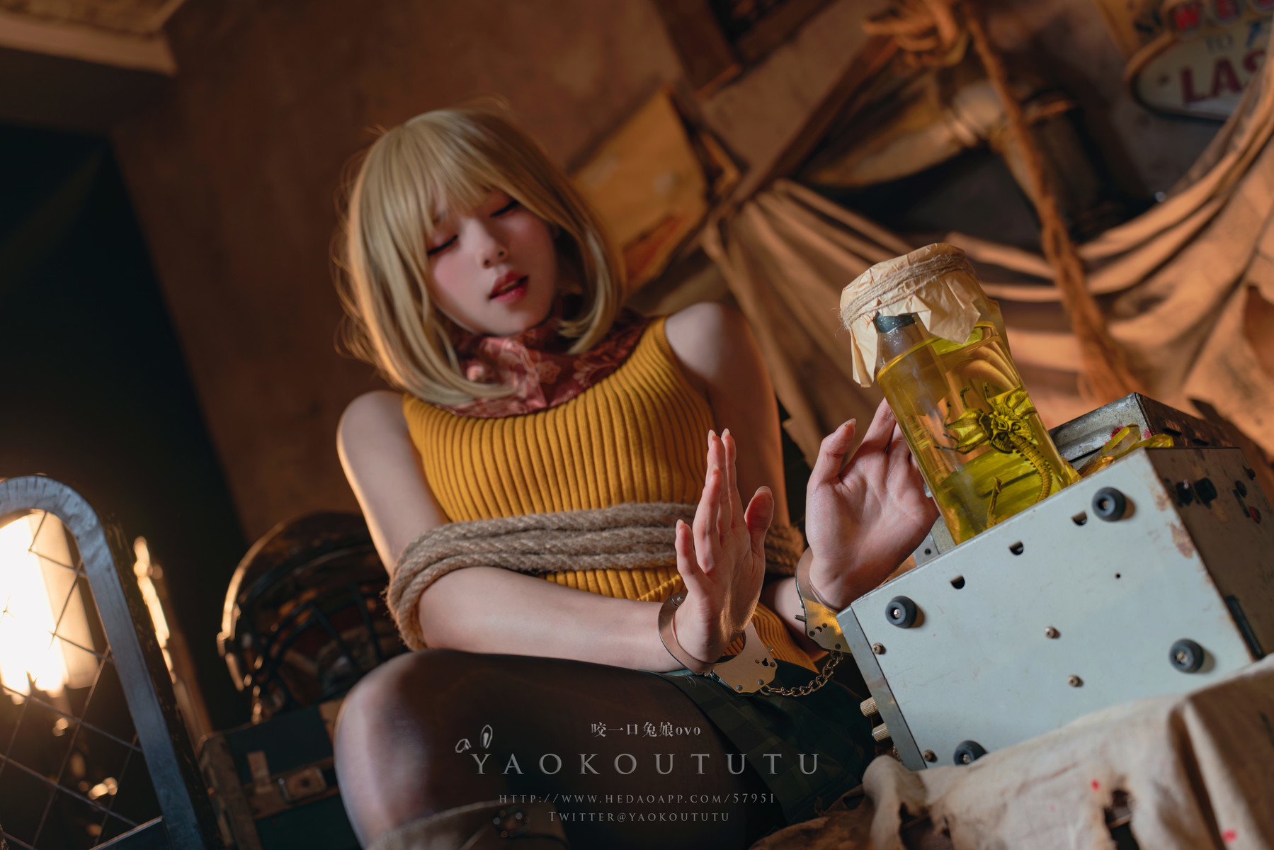 Cosplay 黏黏团子兔 生化危机4重置版 阿什莉(32)