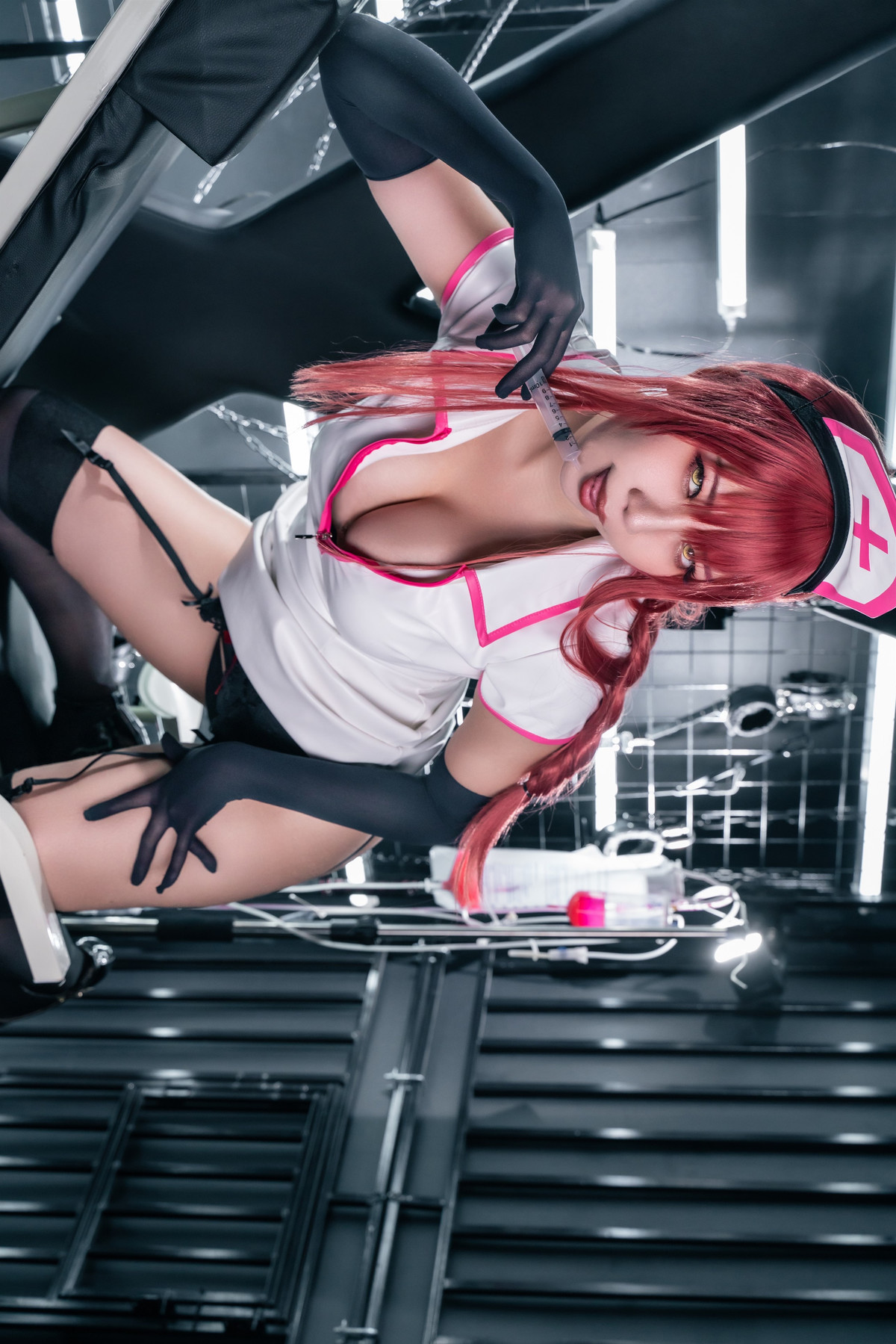 Cosplay 小琪Aki Dark Nurse(22)