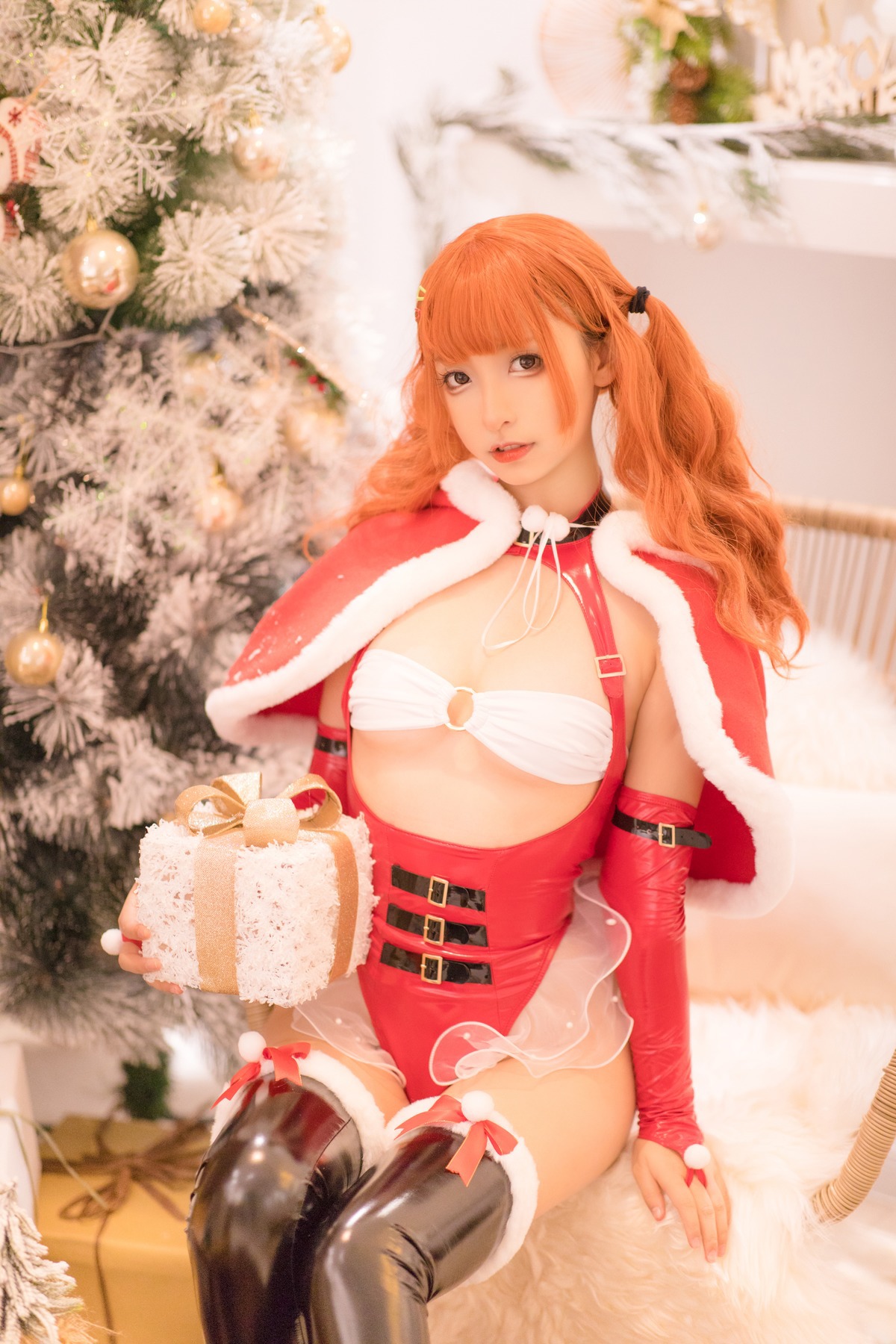 神楽坂真冬 Cosplay クリスマス　クイーン 圣诞(3)