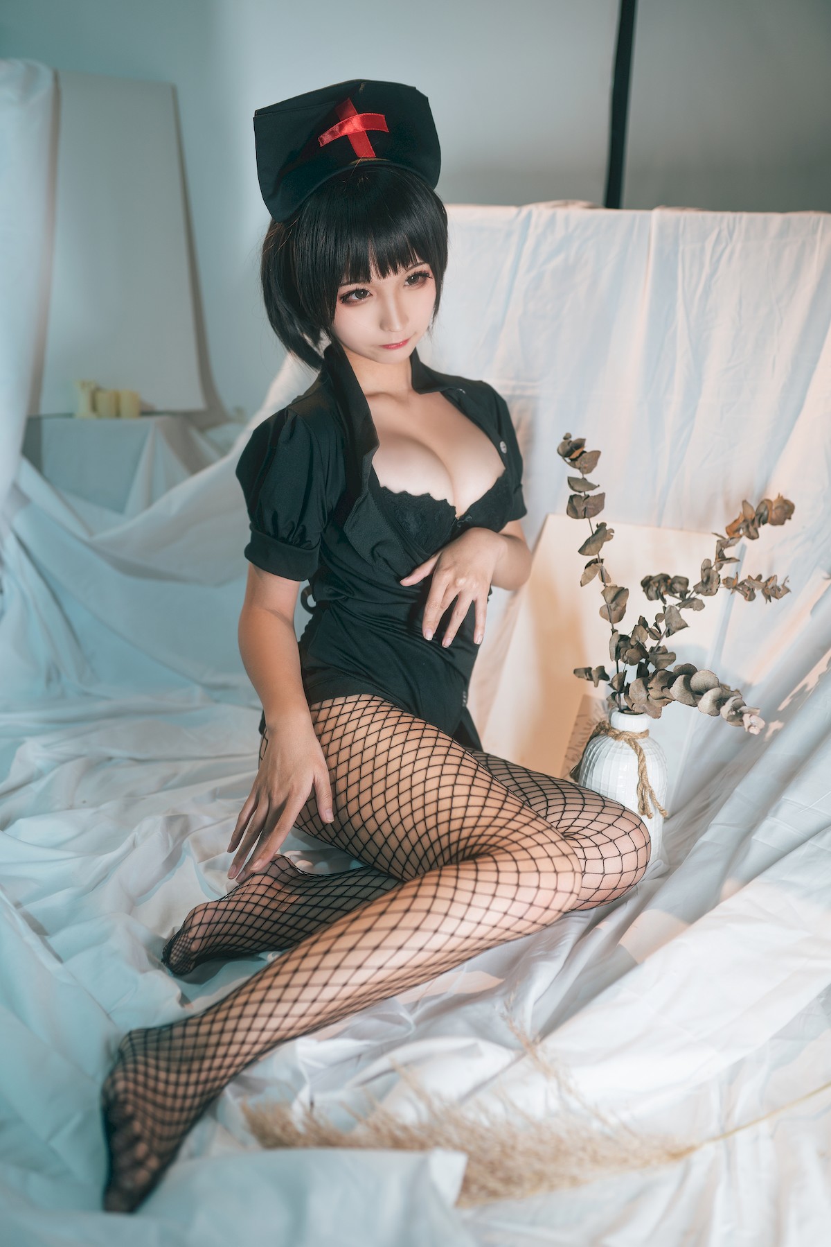 Cosplay 蠢沫沫 Chunmomo 护士 Dark Nurse(24)