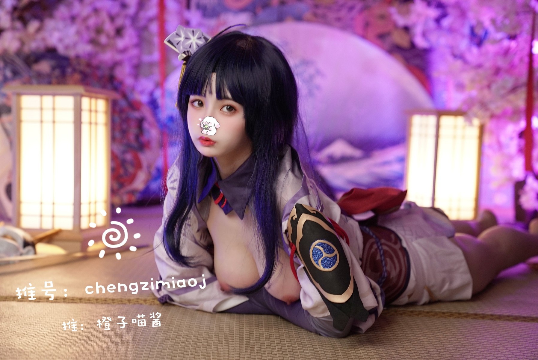 橙子喵酱 Cosplay 雷神(3)