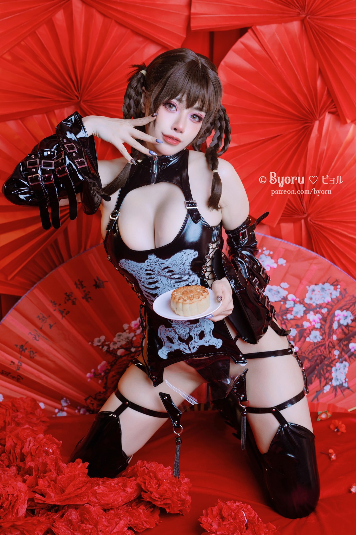 Cosplay 萝莉Byoru Leifang Autumn Festival Mooncake(11)