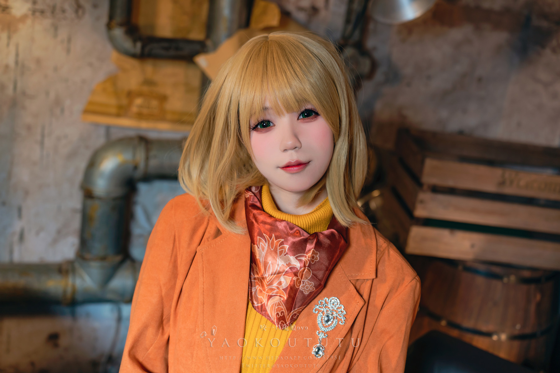 Cosplay 黏黏团子兔 生化危机4重置版 阿什莉(5)