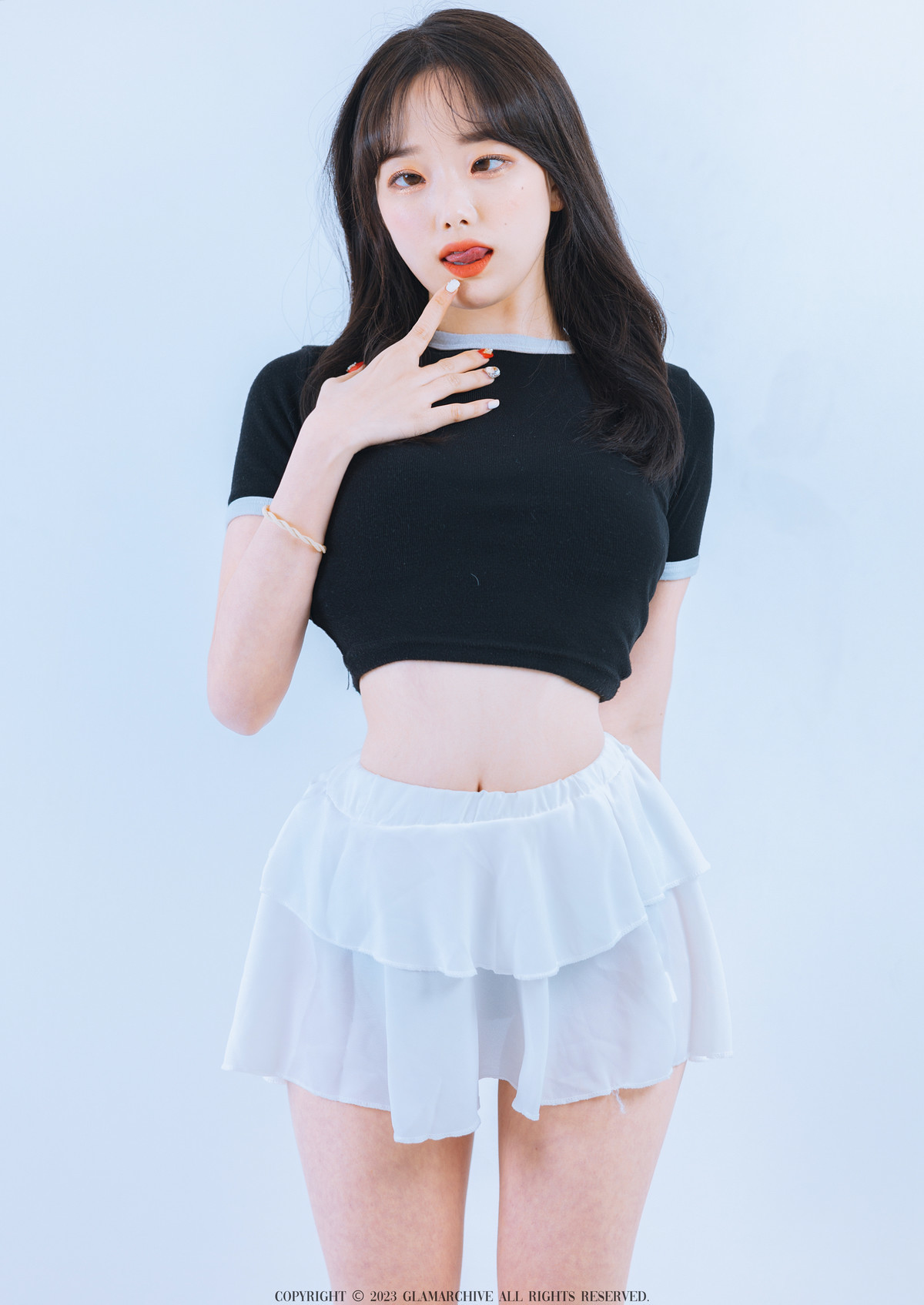 Baeksultang 백설탕, [Glamarchive] Croptop &#038; Skirt