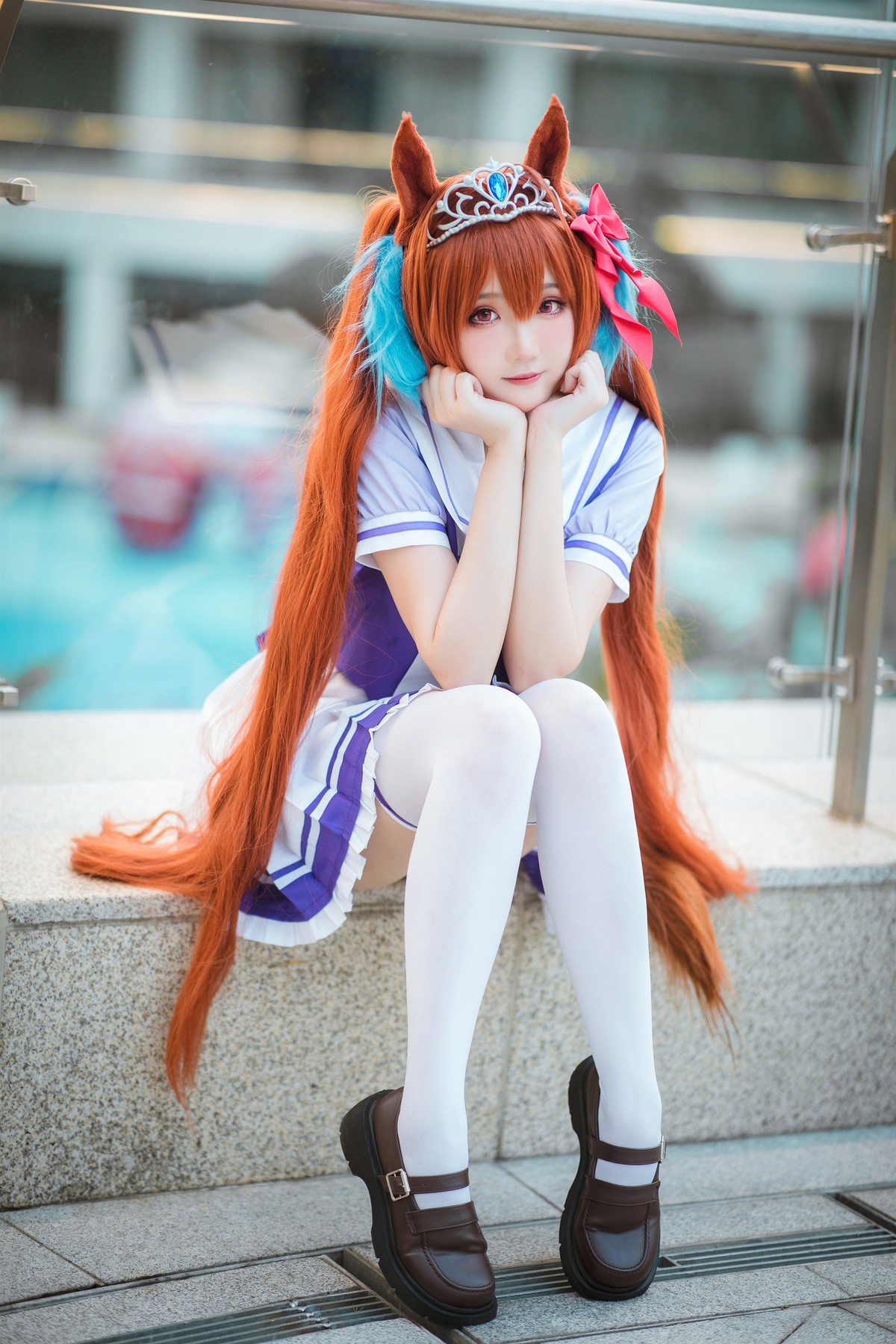 Cosplay 瓜希酱福利 赛马娘 大和赤骥