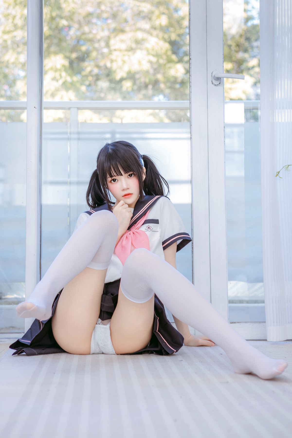 Cosplay 桜桃喵 草莓雪糕 Set.01(34)