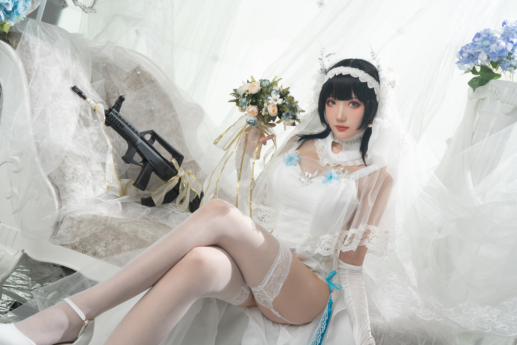 Cosplay 瓜希酱 95式花嫁(22)