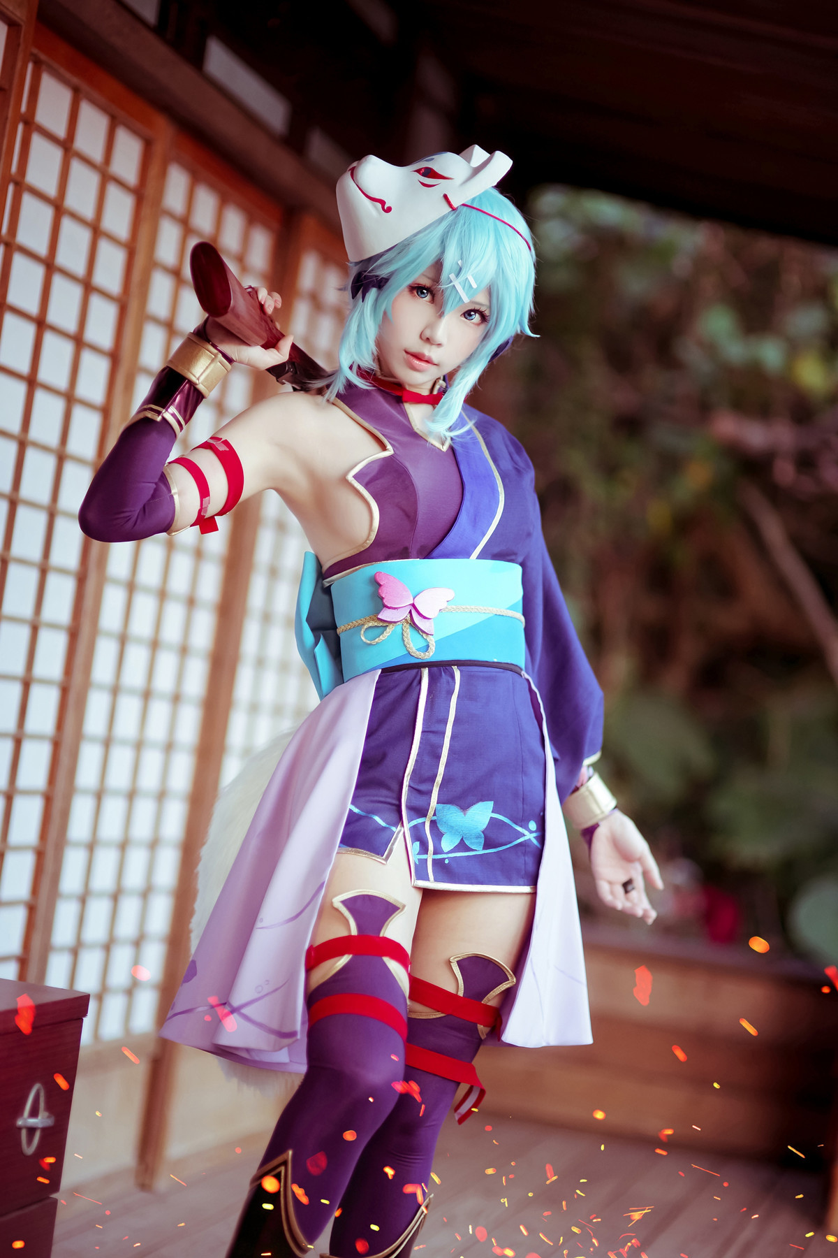 Cosplay ElyEE子 诗乃猎人(22)