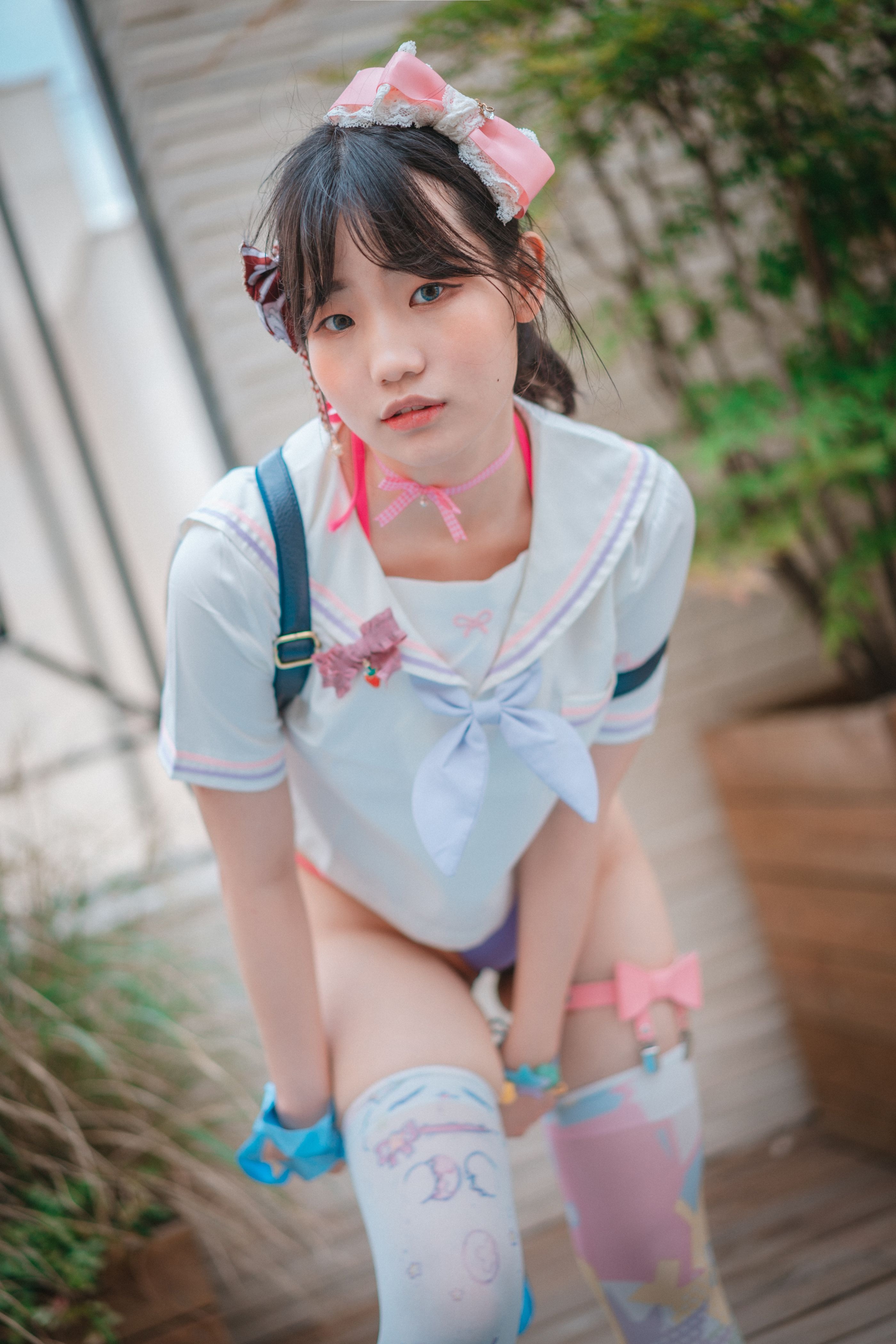 DJAWA Photo - Mimmi (밈미) – Mochilero en Violeta (Backpacker-Girl)(14)