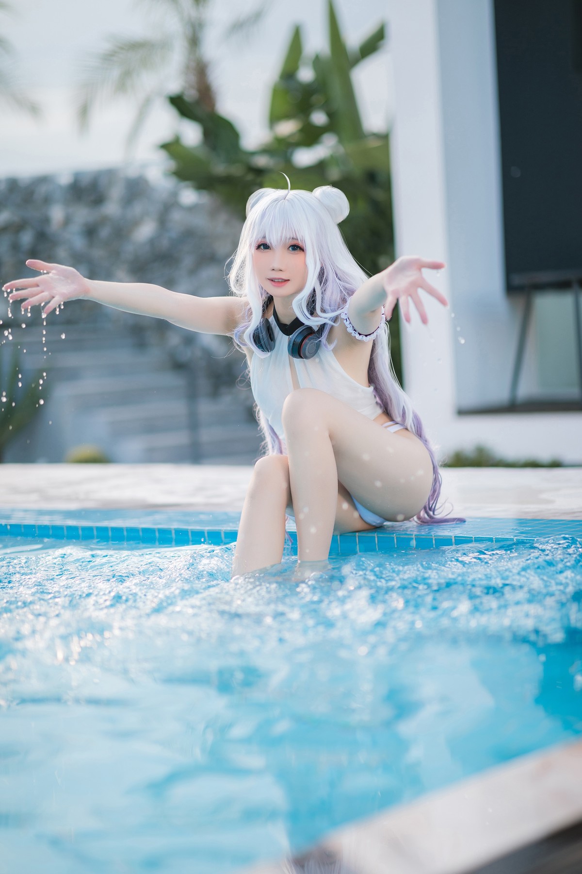 Cosplay 焖焖碳 恶毒泳衣 Vicious Swimsuit(21)