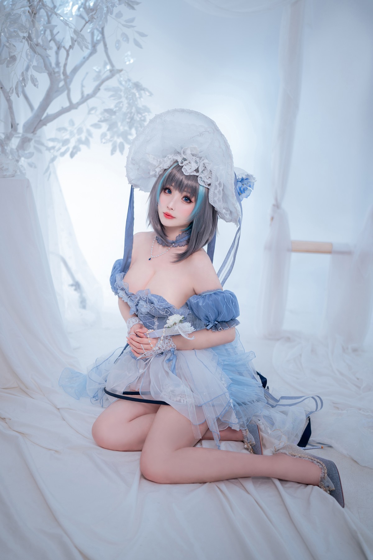 Cosplay Rioko凉凉子 柴郡冰雪公主(5)