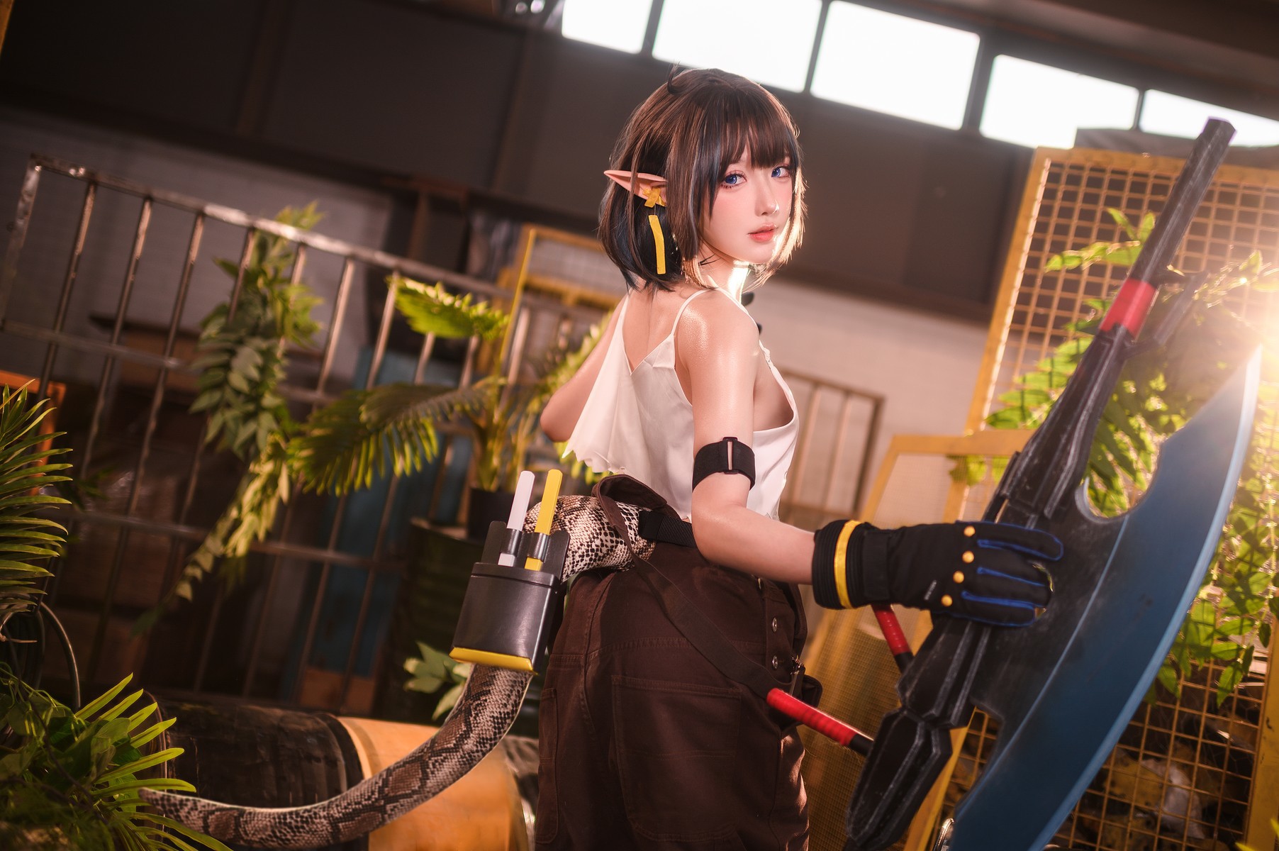 阿包也是兔娘 Cosplay 森蚺 Forest Flea(3)