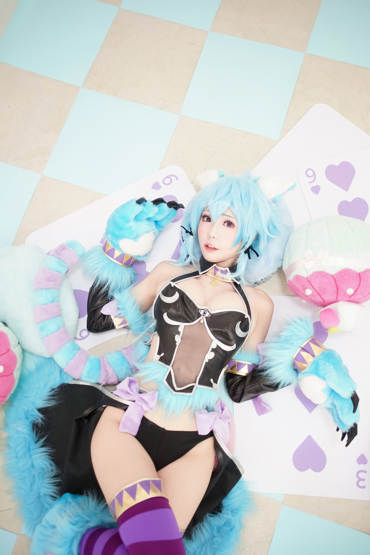 Cosplay ElyEE子 诗乃扑克猫(21)