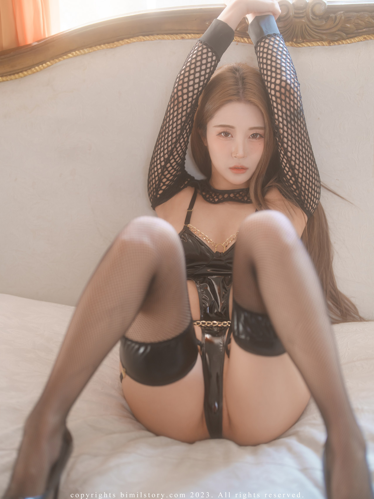 Jeong Bomi 정보미, [Bimilstory] Mesh and leather Body Set.01(29)