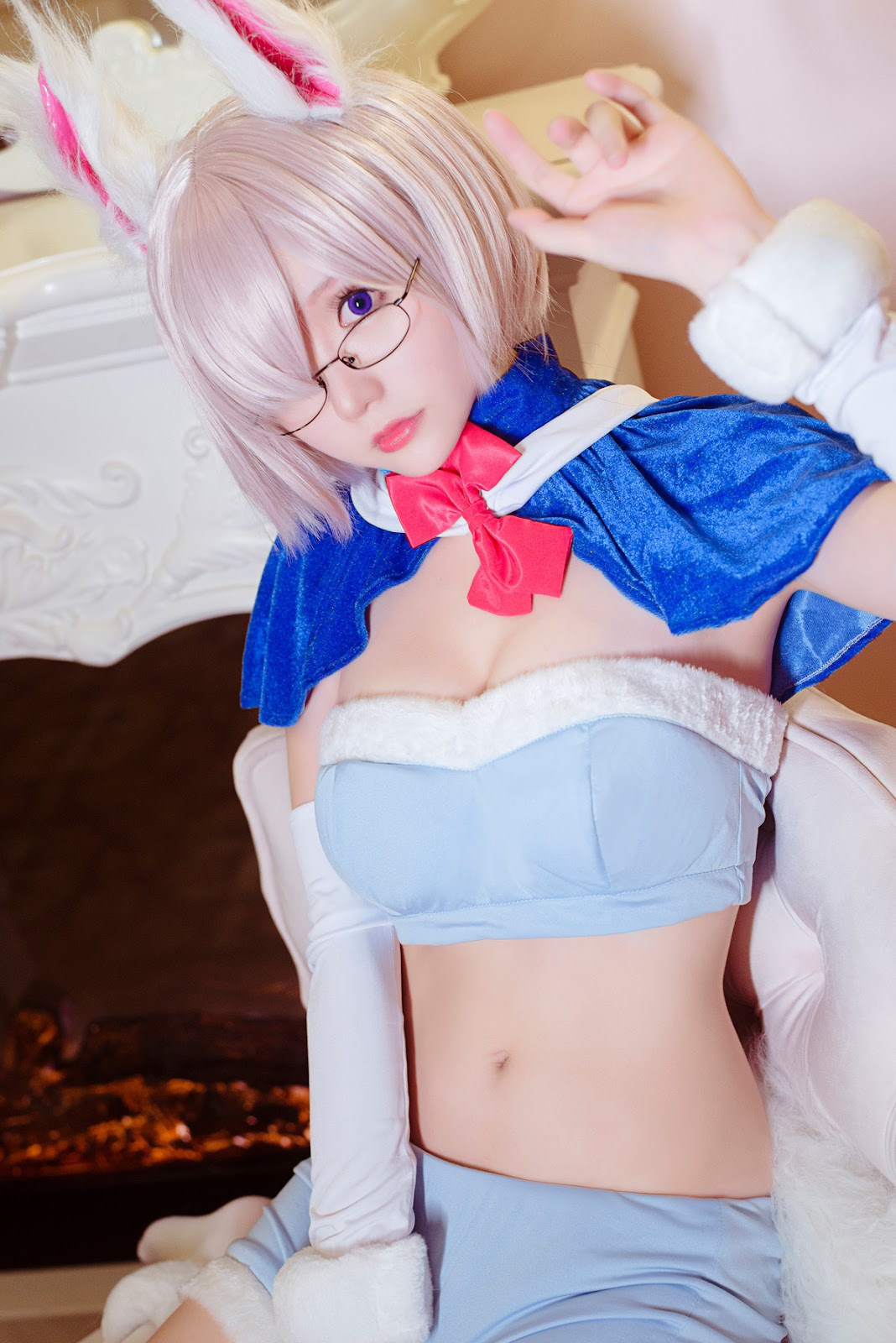 Cosplay 星之迟迟Hoshilily 玛修芙芙(3)