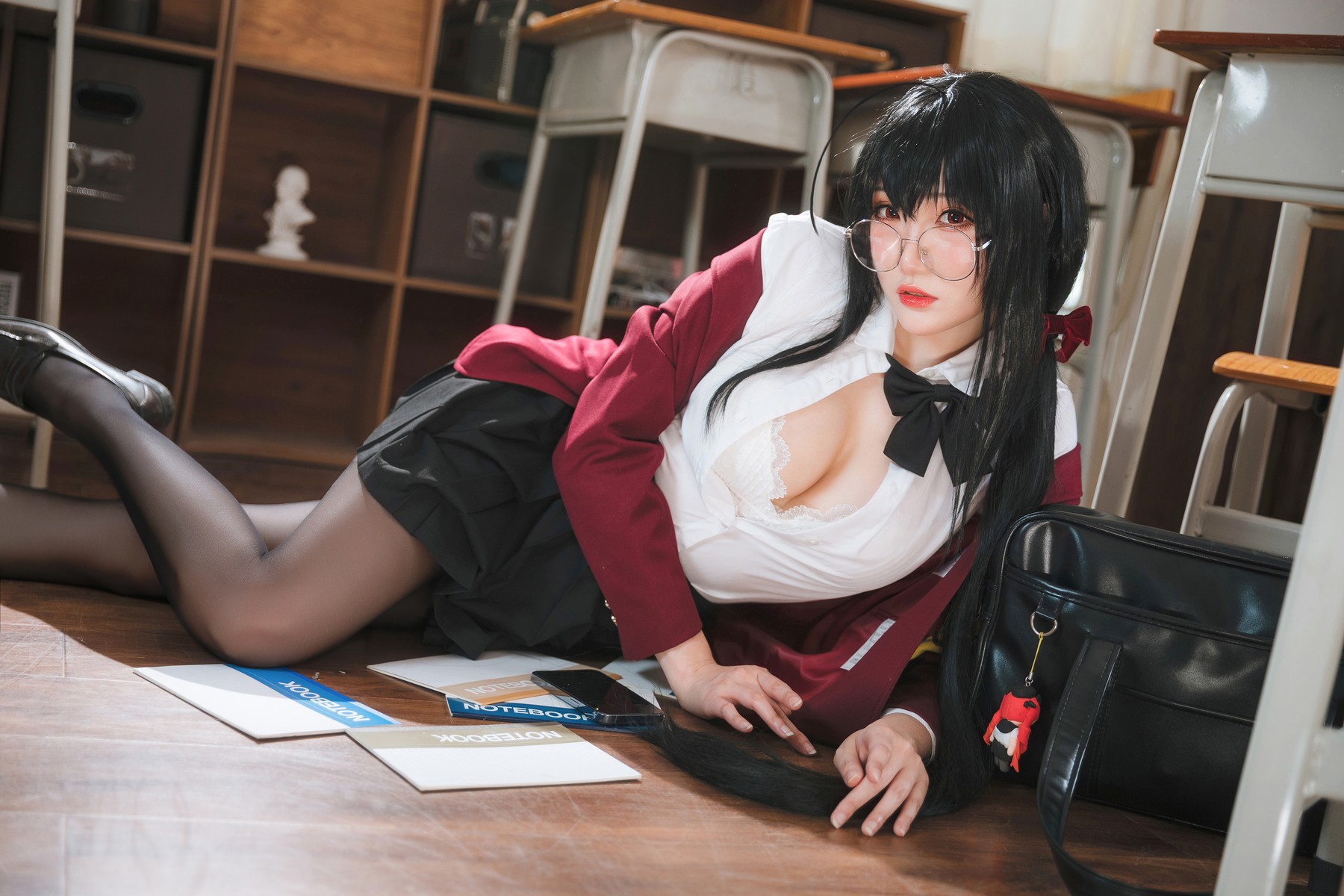 Cosplay 瓜希酱 大凤JK(22)