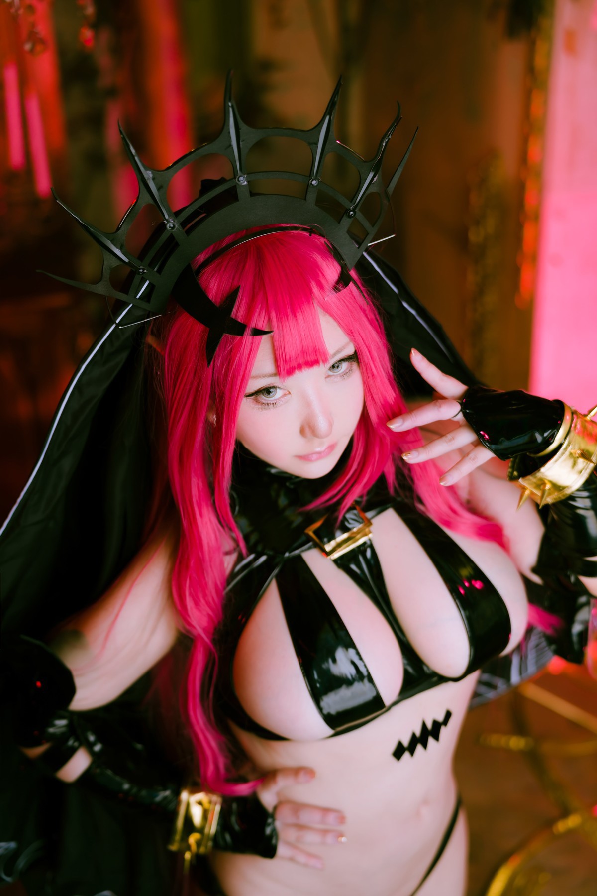 Cosplay SAKUサク Morgan le Fay Set.04(10)