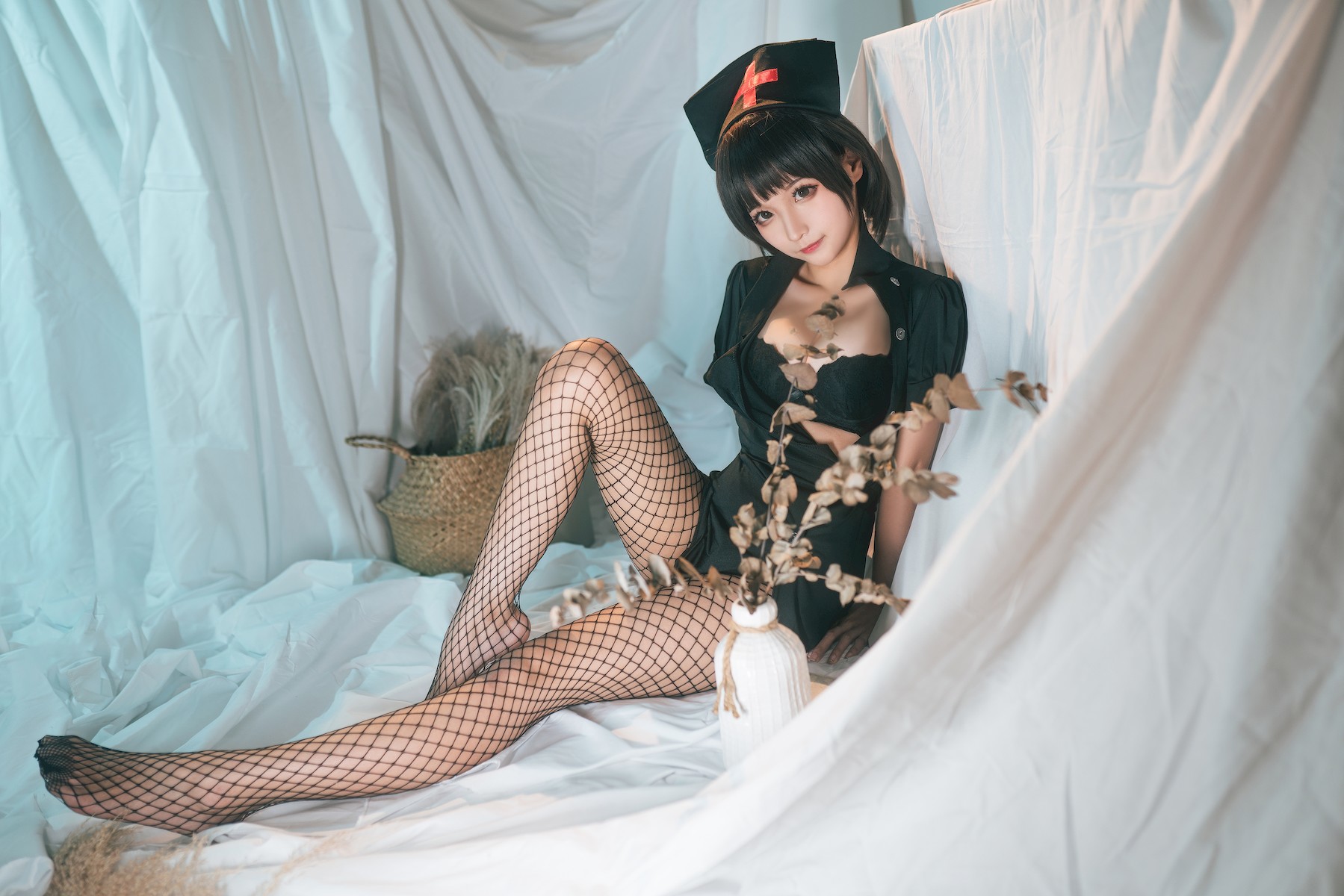 Cosplay 蠢沫沫 Chunmomo 护士 Dark Nurse(16)