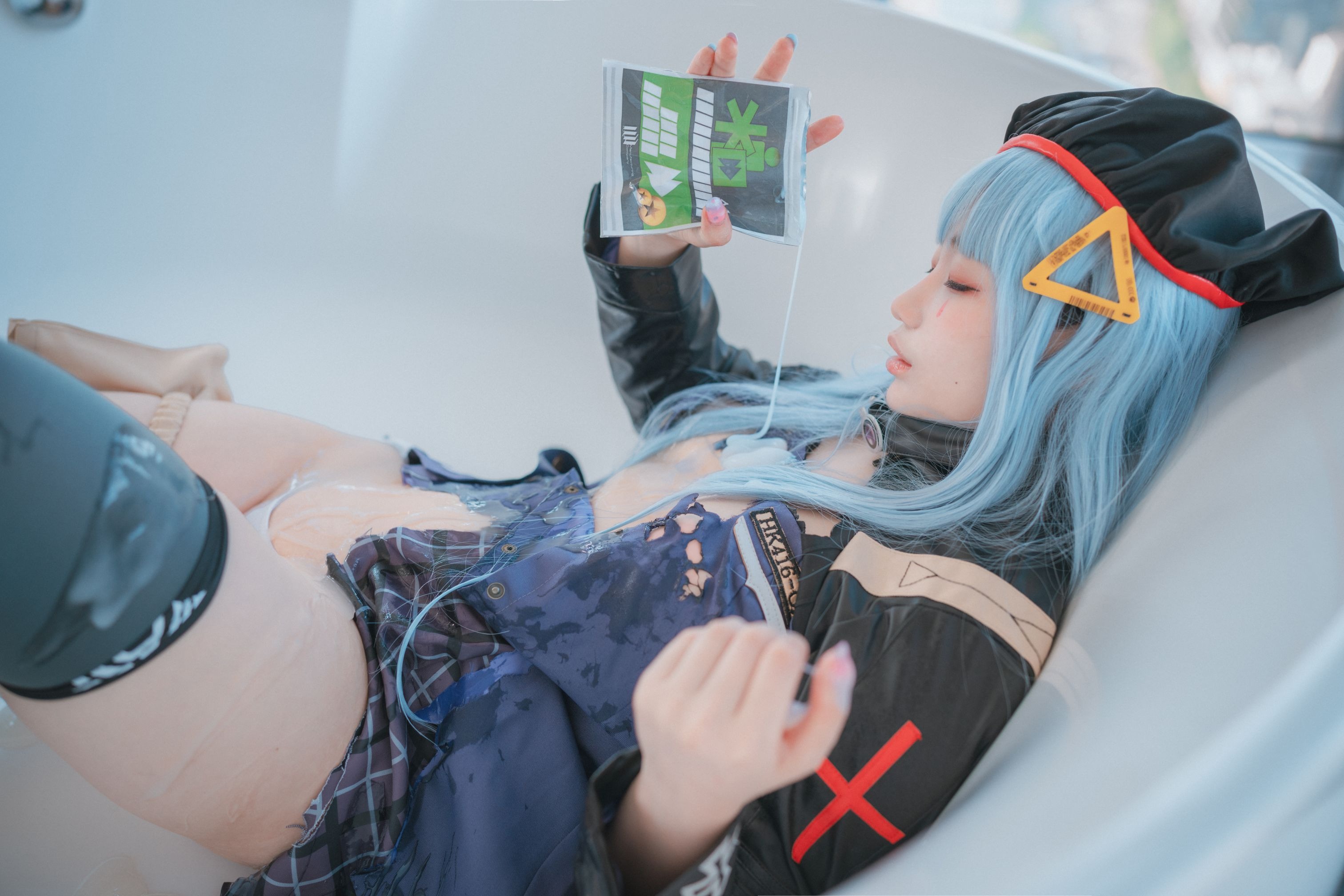 DJAWA Photo - Mimmi (밈미) - Girls' Frontline - HK416 (Damaged ver.)(70)