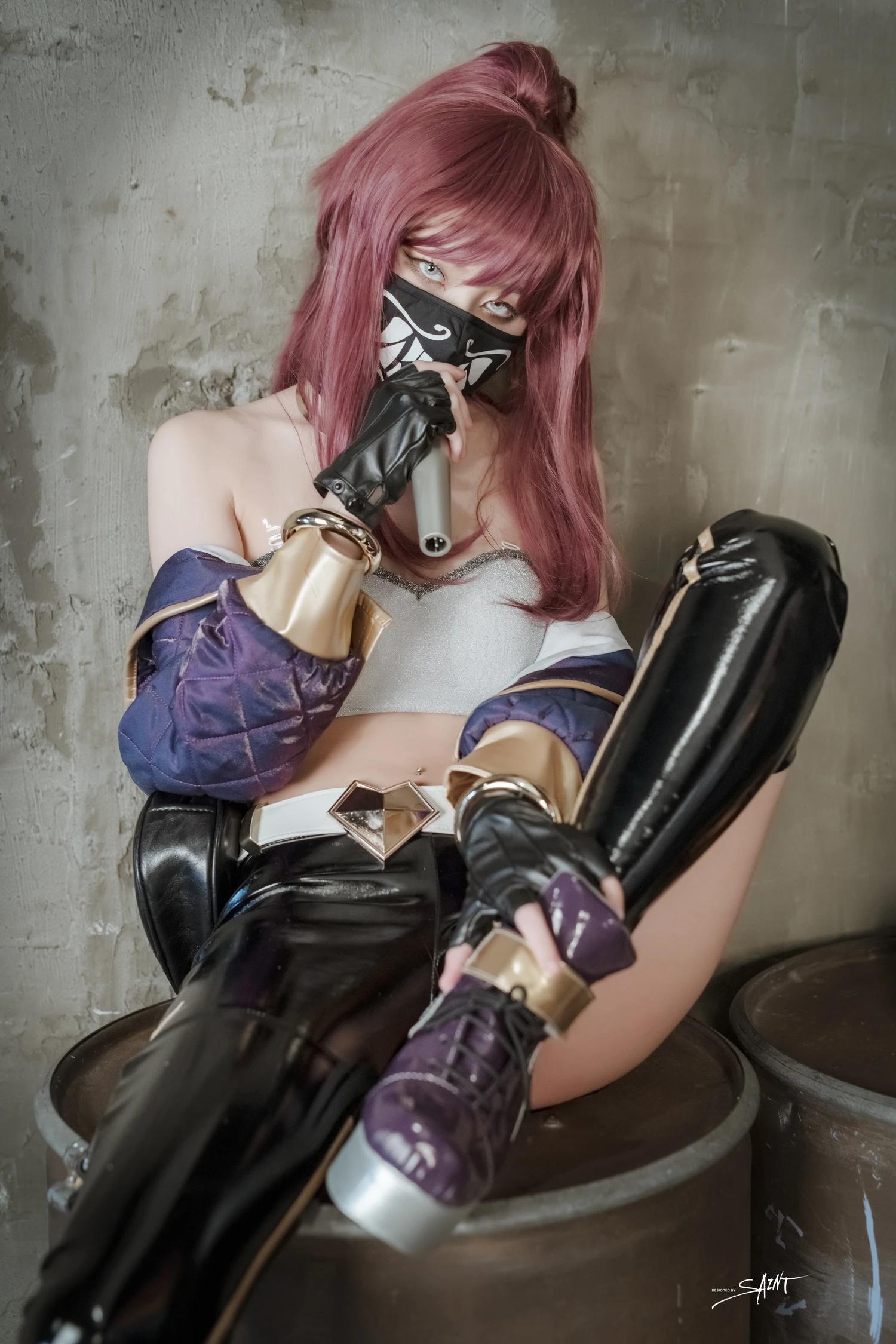 Yuna 유나, [SAINT Photolife] KDA Akali(24)