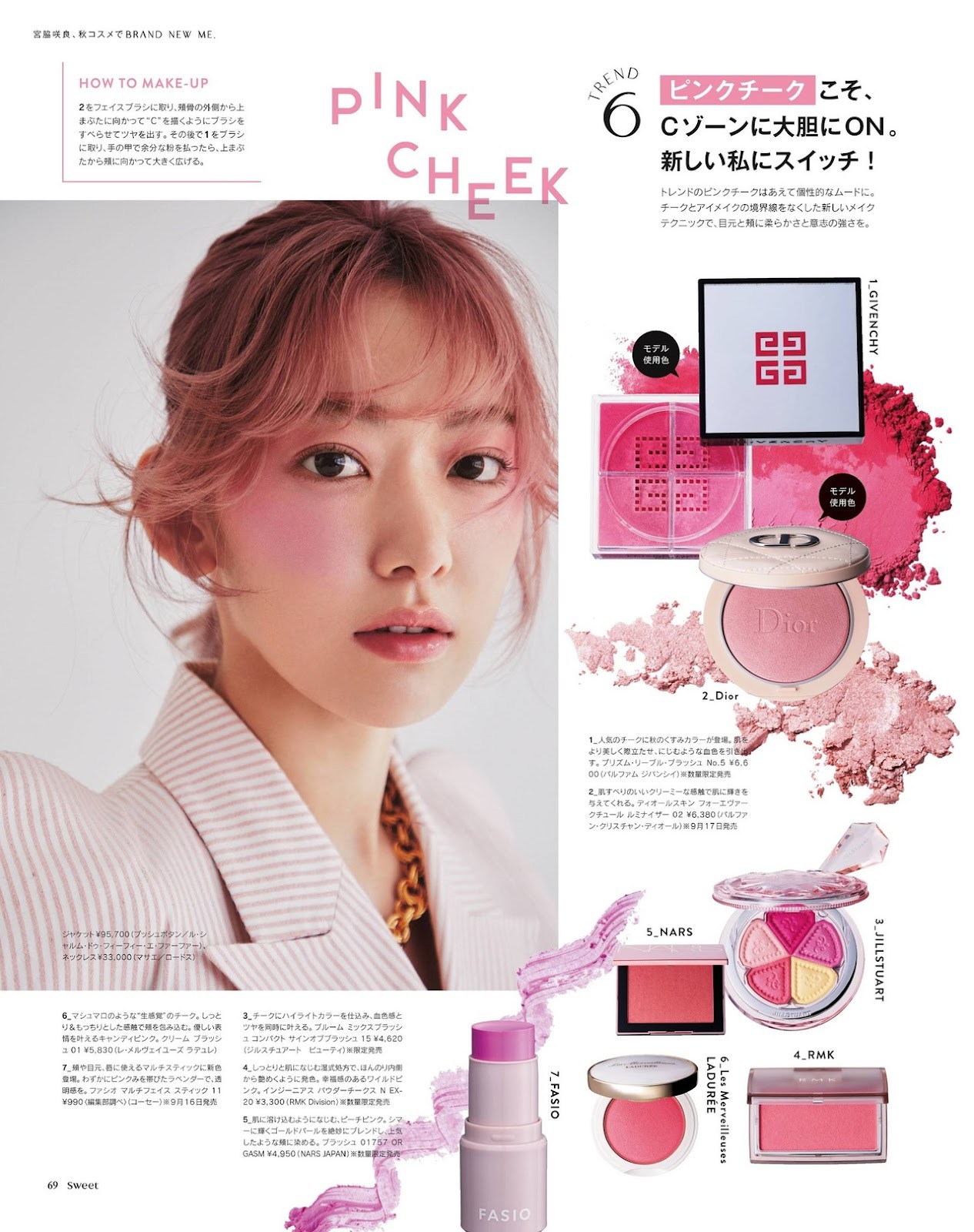 Sakura Miyawaki 宮脇咲良, Sweet Magazine 2021.09(2)