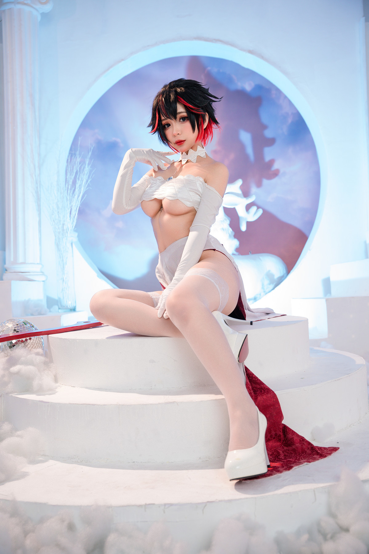 Cosplay Umeko.J Matoi Ryuko Set.01(5)