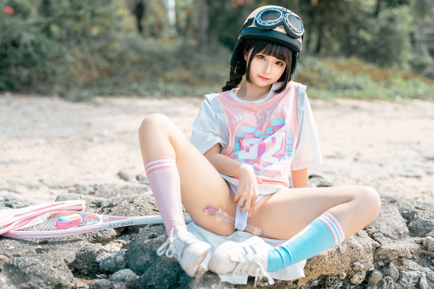 Cosplay 蠢沫沫 Chunmomo Electric Car Set.02(39)