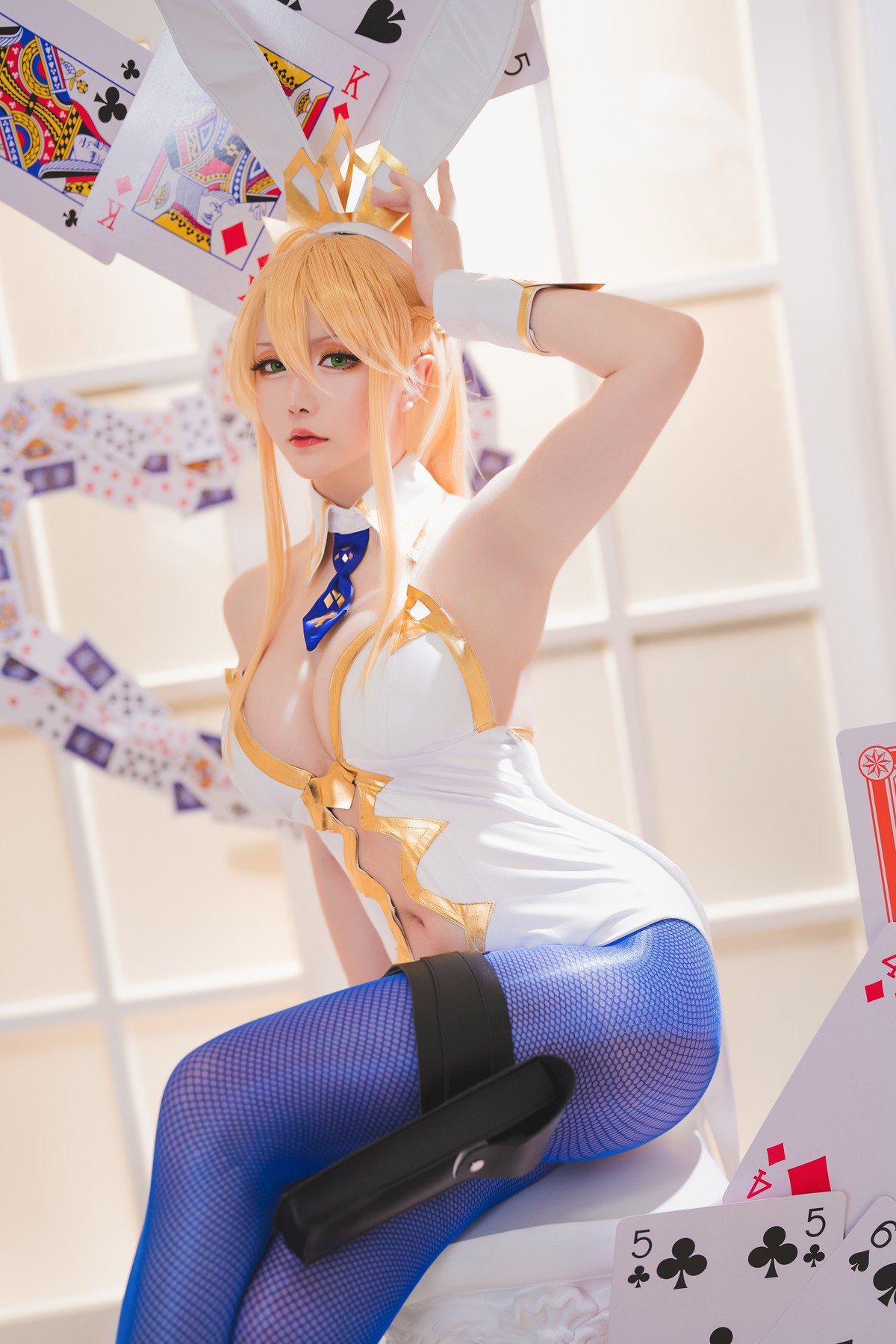 Cosplay 星之迟迟 FGO 狮子王(16)