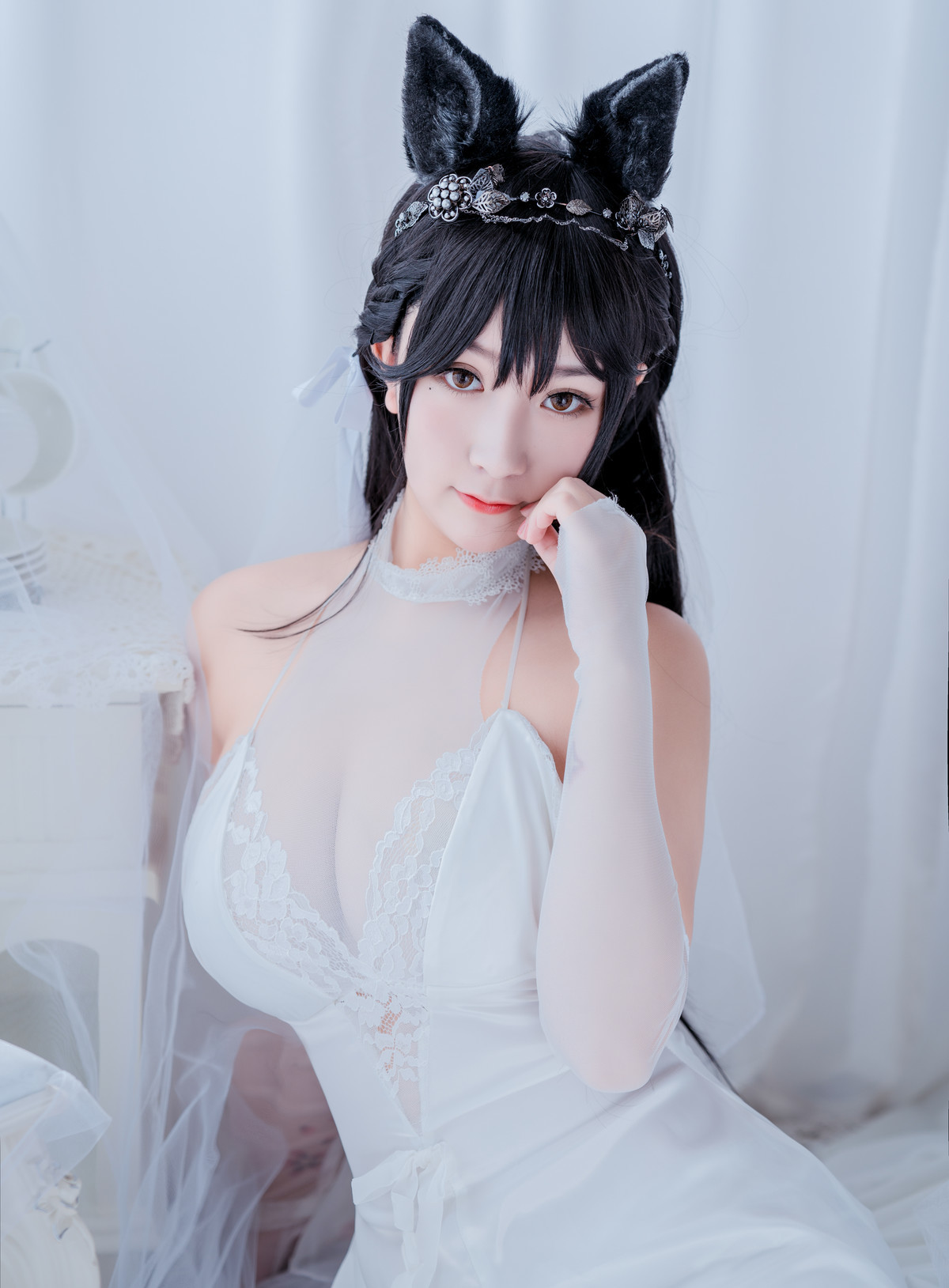 Cosplay 猫九酱Sakura 碧蓝誓约 Set.02(10)