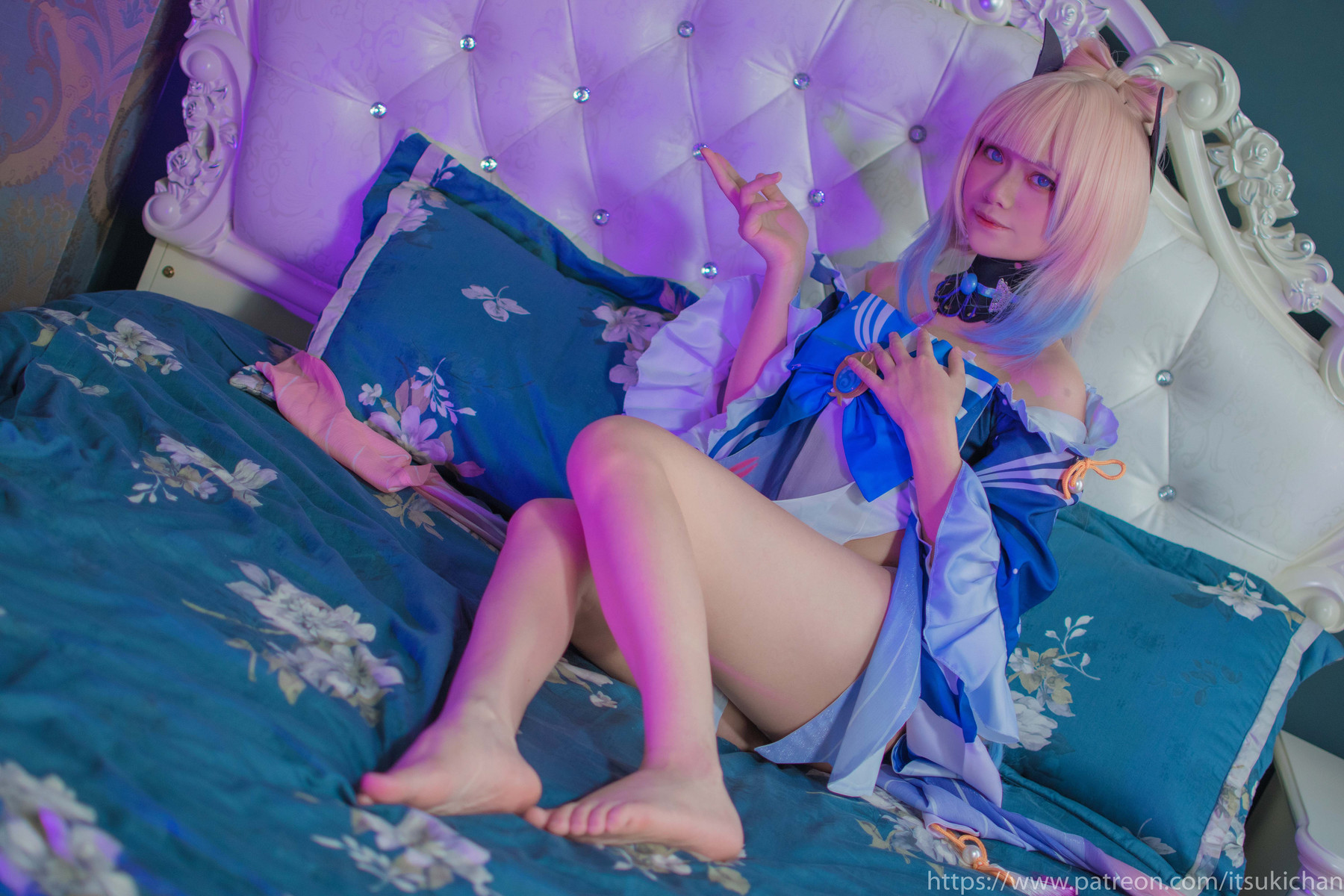 齋齋いつき Itsukichan  Cosplay 珊瑚宫心海 Kokomi Sangonomiya(15)