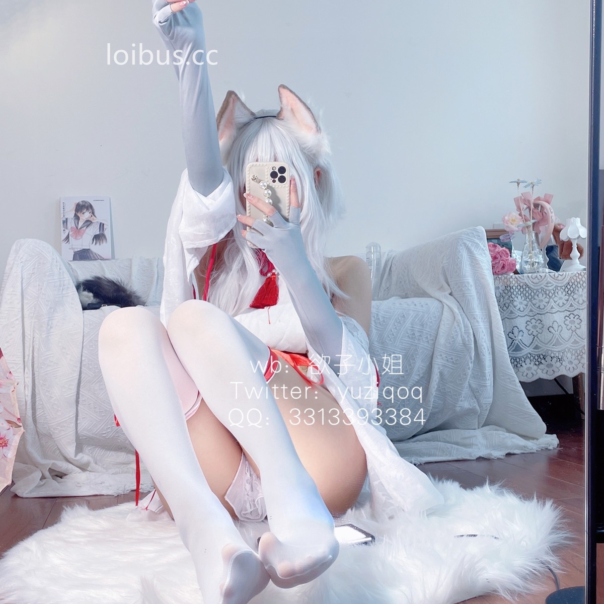 Coser 小蔡头喵喵]纯白胡桃(21)