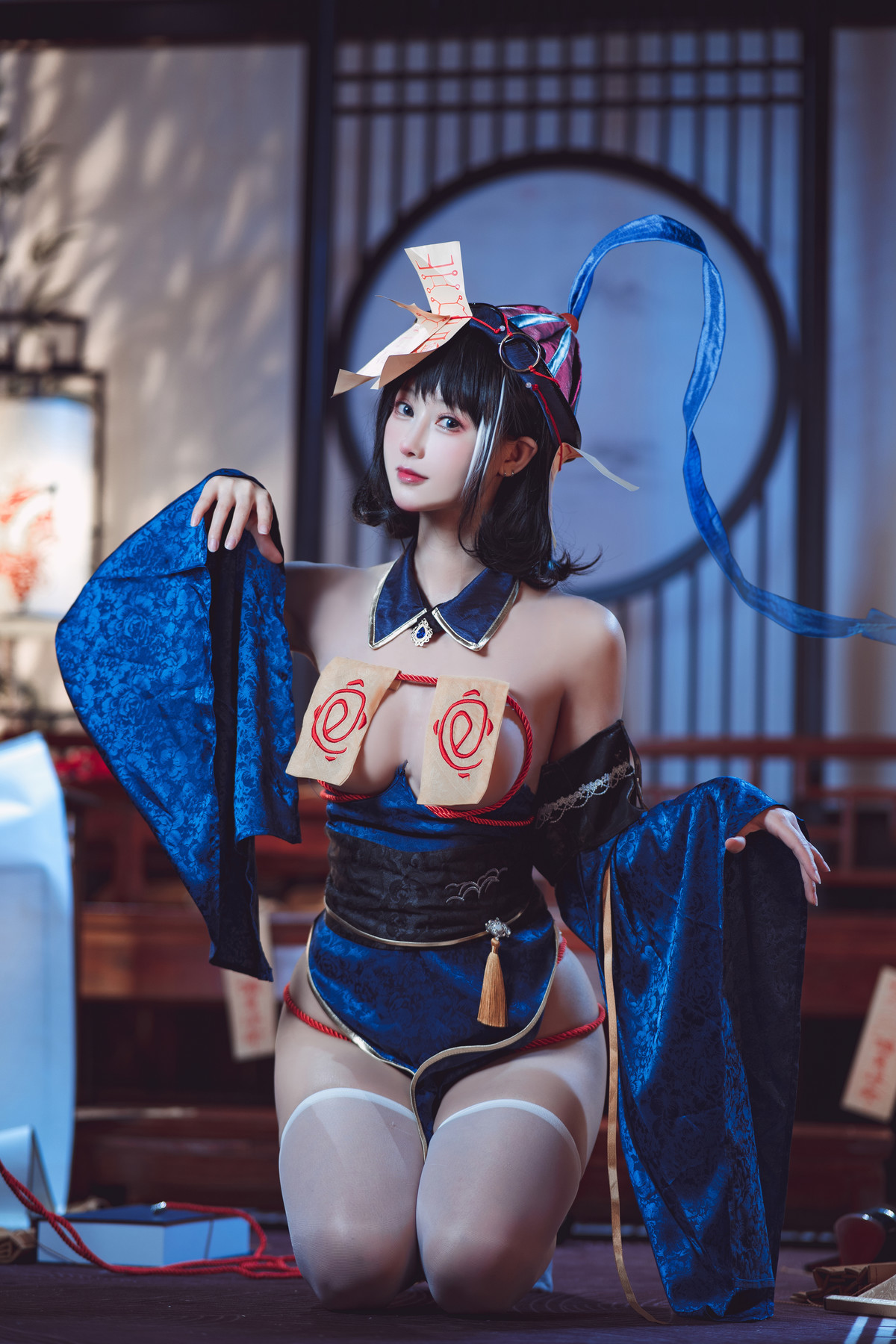 Cosplay 羽生三未 华甲欢庆僵尸三未全(2)