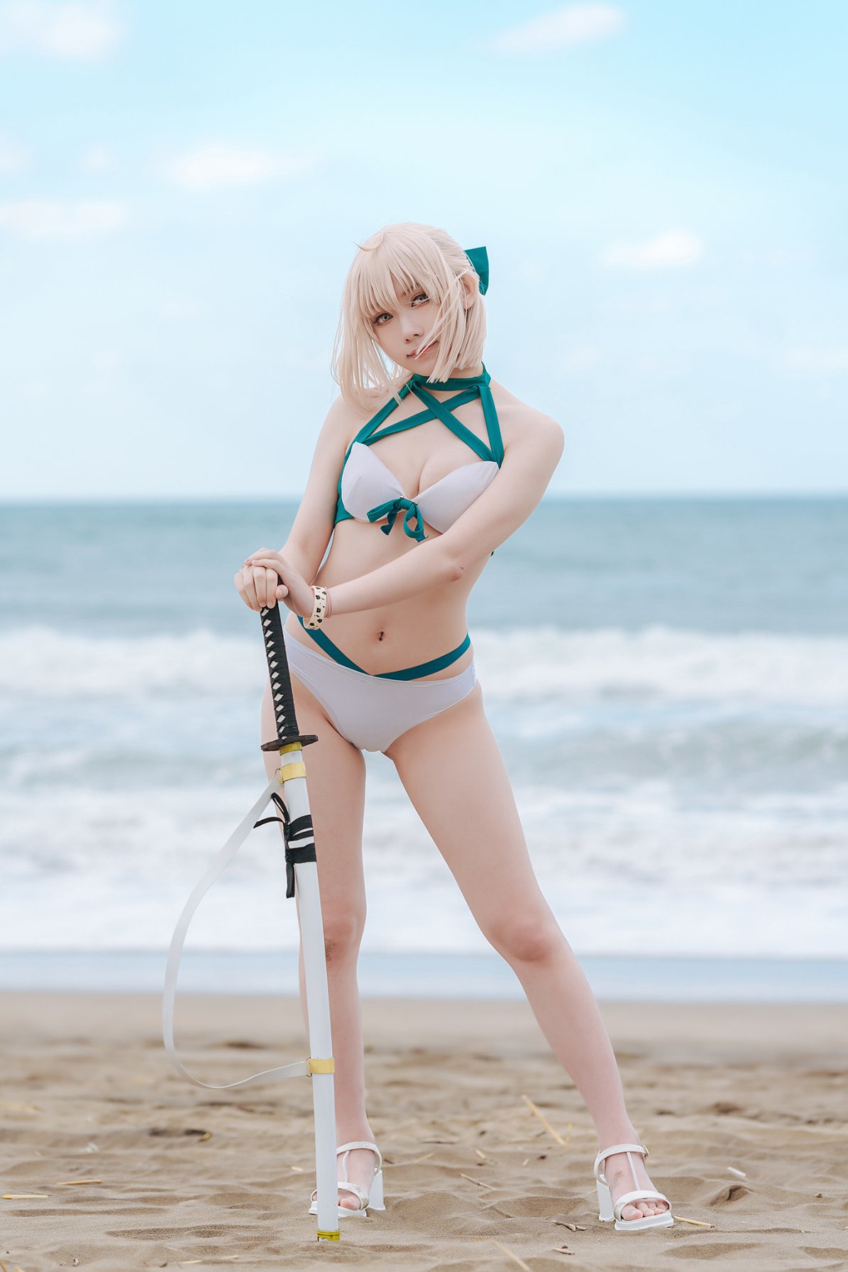 麵Mian Cosplay 沖田総司Okita Souji(7)