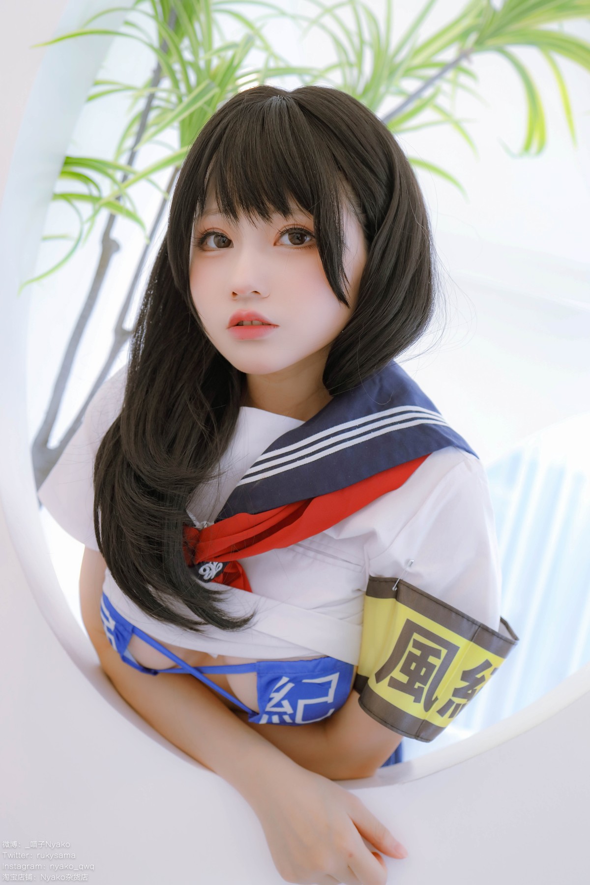 Cosplay Nyako喵子 风纪委员(21)