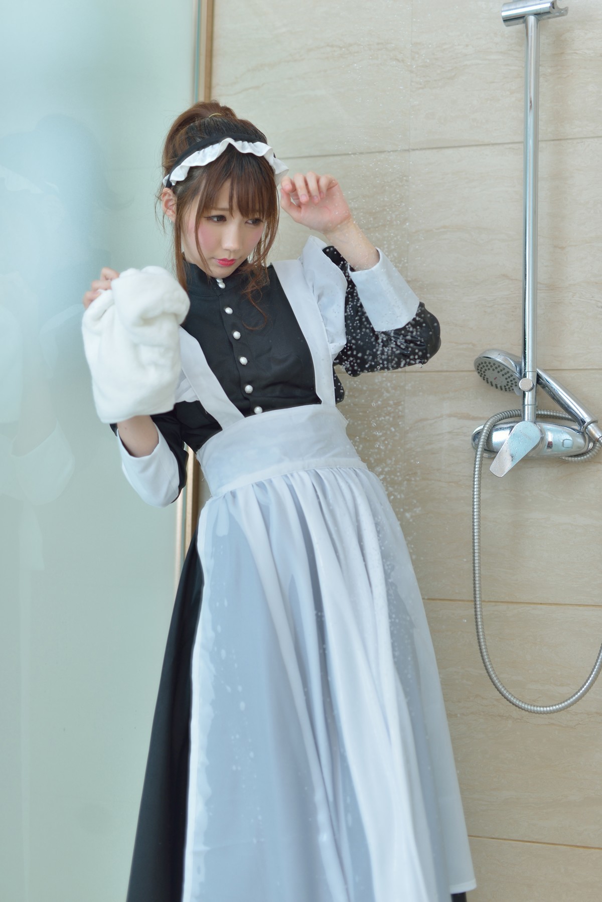 Cosplay Nagisa魔物喵 女仆小姐(18)