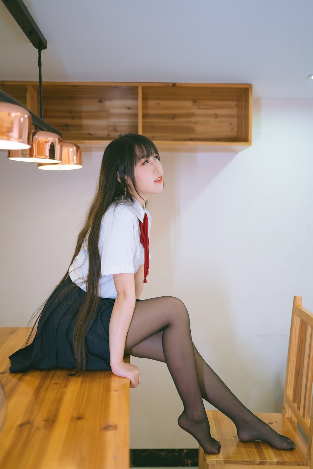 Cosplay 不呆猫 校服JK(14)